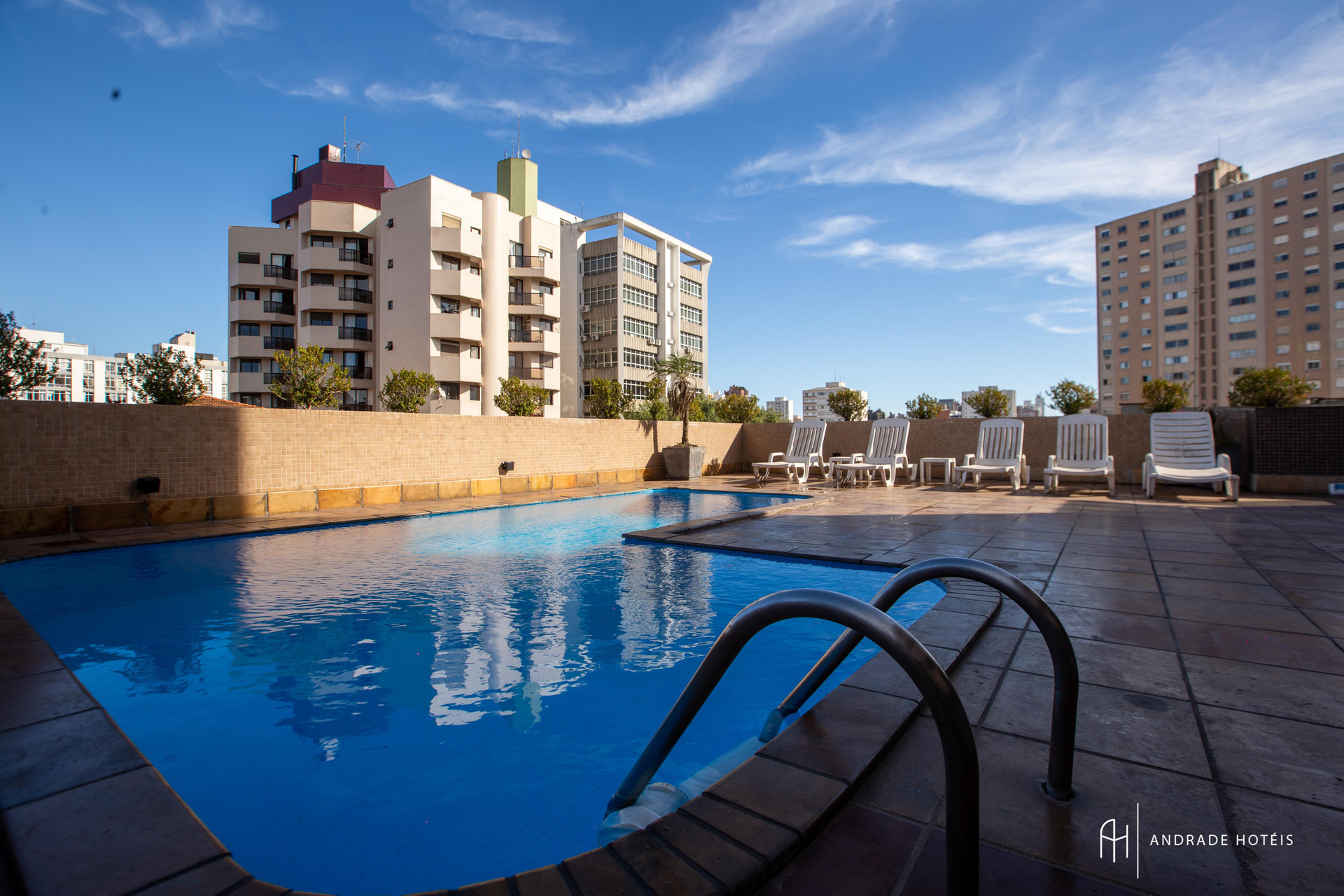 Vista Piscina Rede Andrade São Francisco