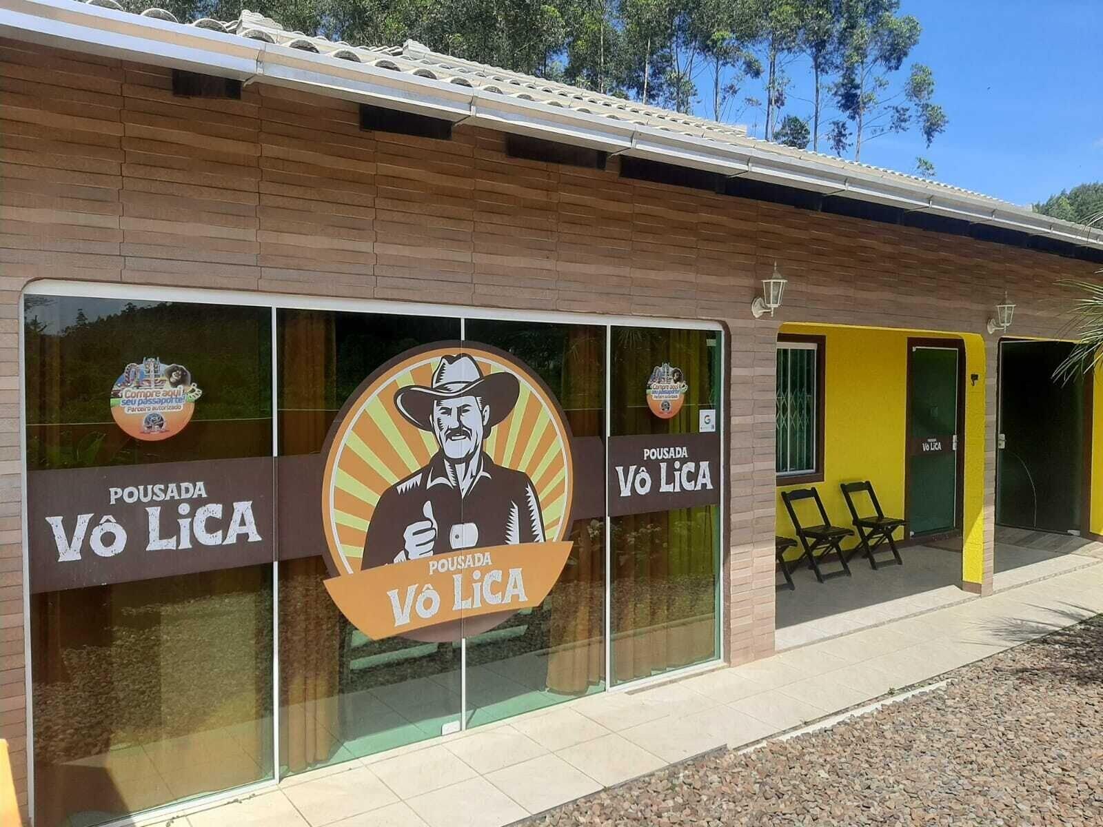 Vista Exterior Pousada Vô Lica