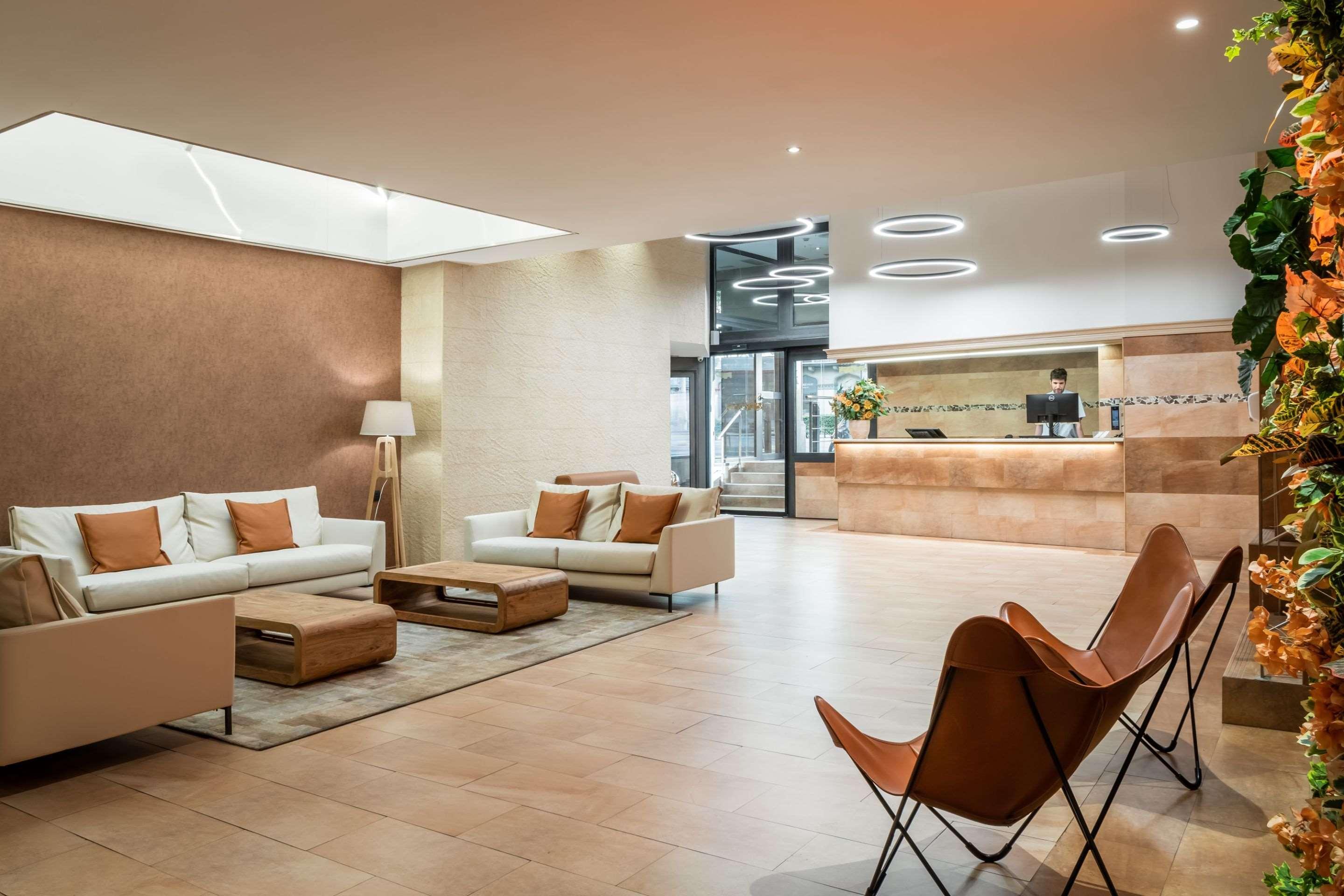 Vista Lobby Petit Palace Eixample