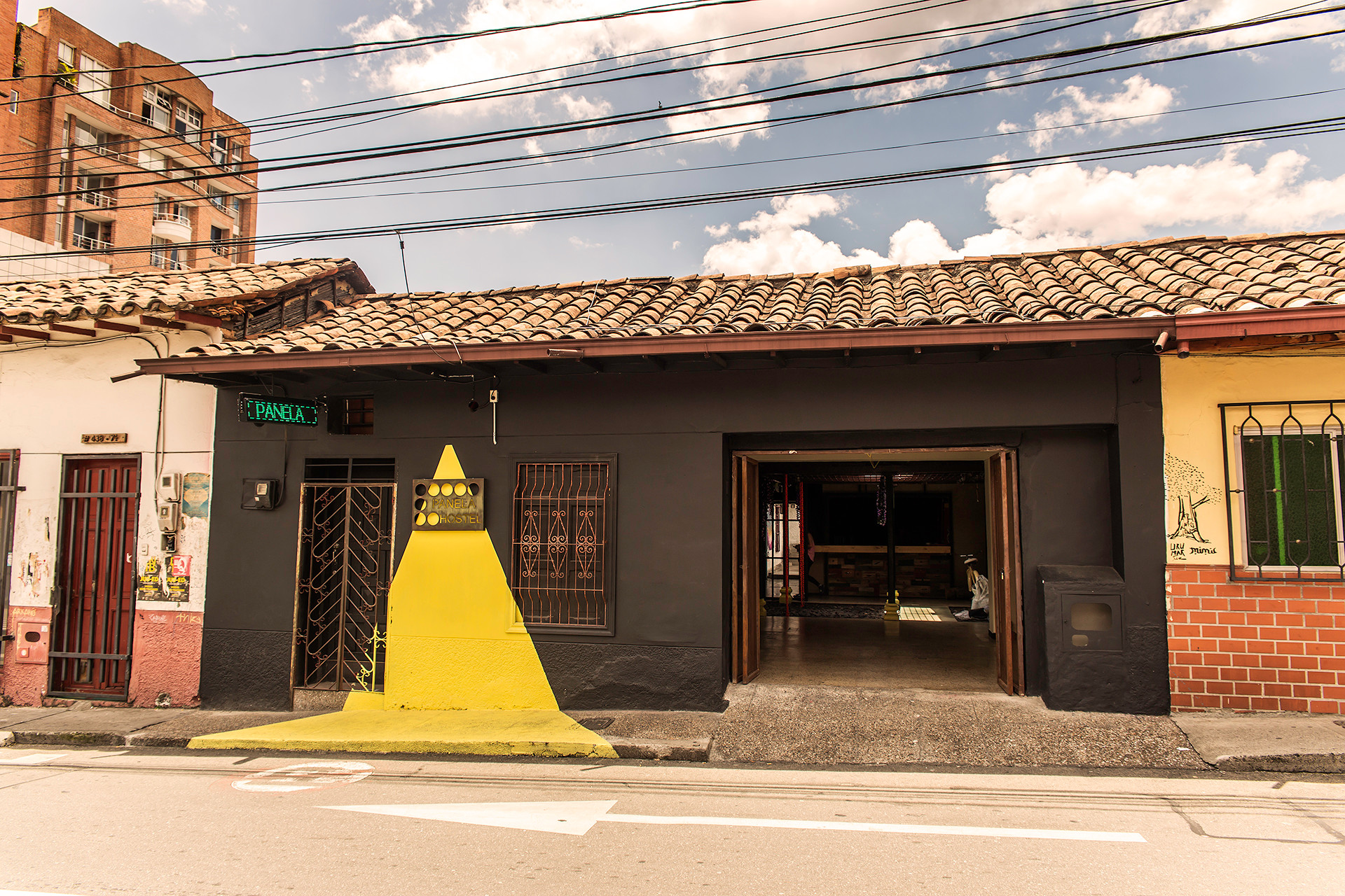 Vista Exterior Panela Hostel