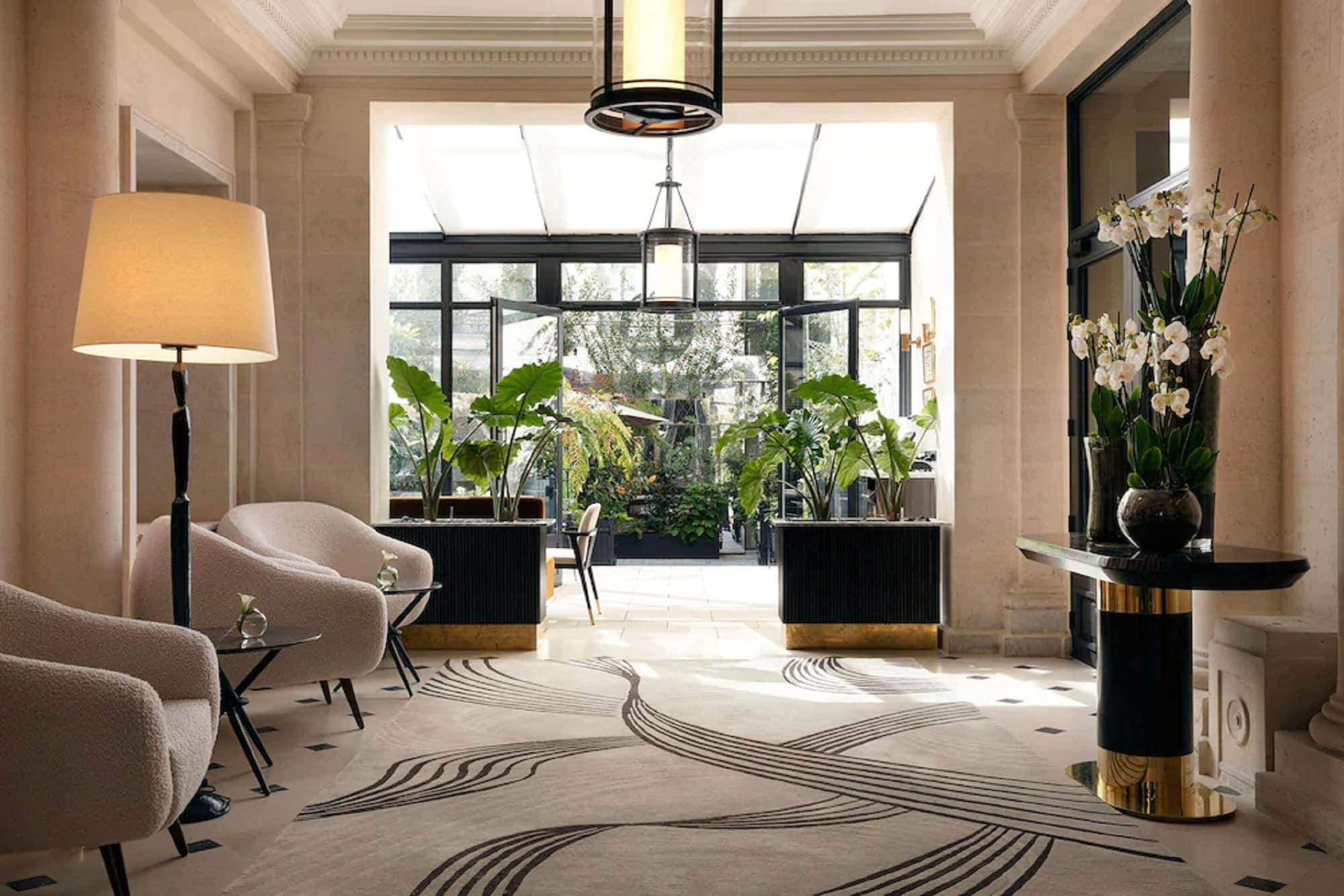 Vista Lobby Les Jardins Du Faubourg Hotel & Spa by Shiseido
