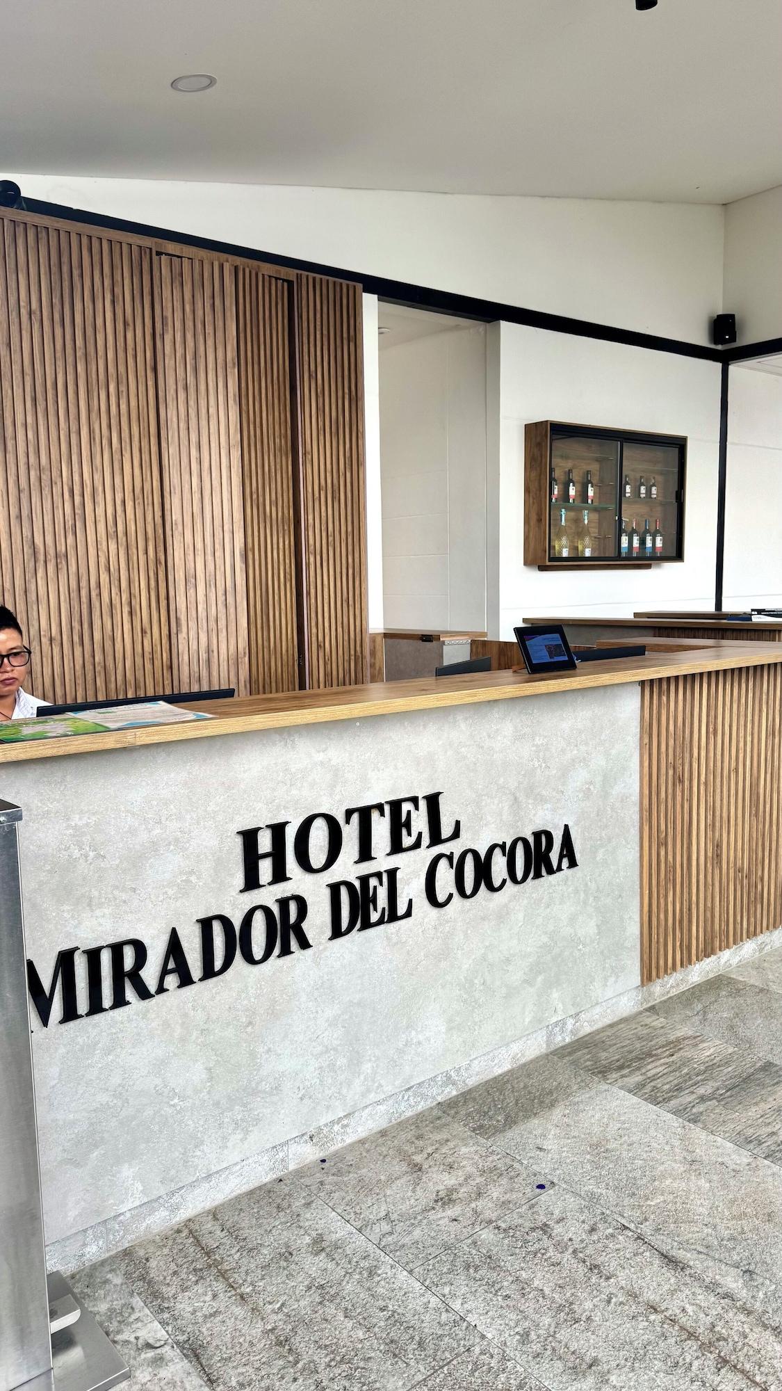 Vista Lobby Hotel El Mirador del Cocora