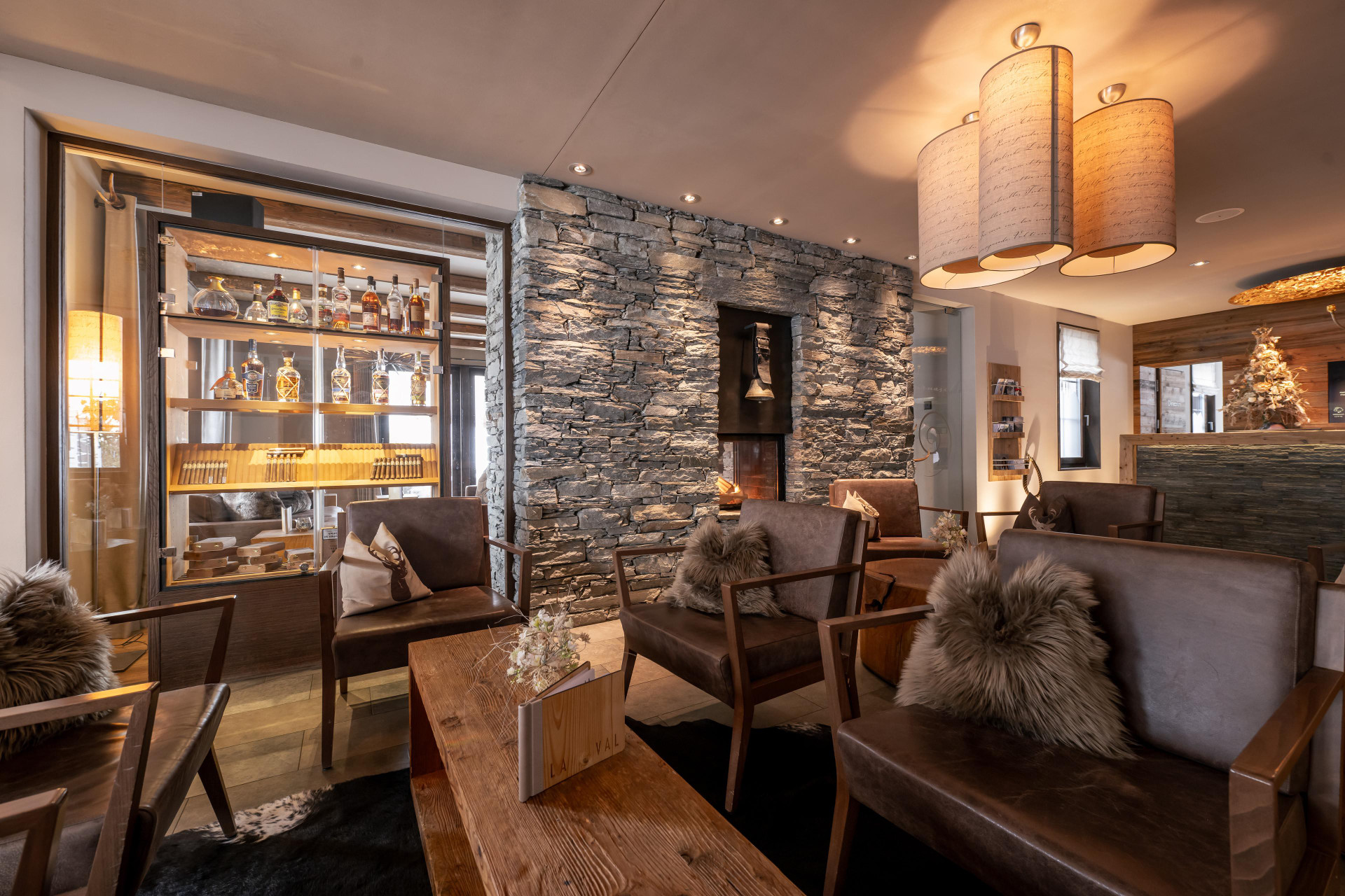 Vista Lobby La Val Hotel & Spa