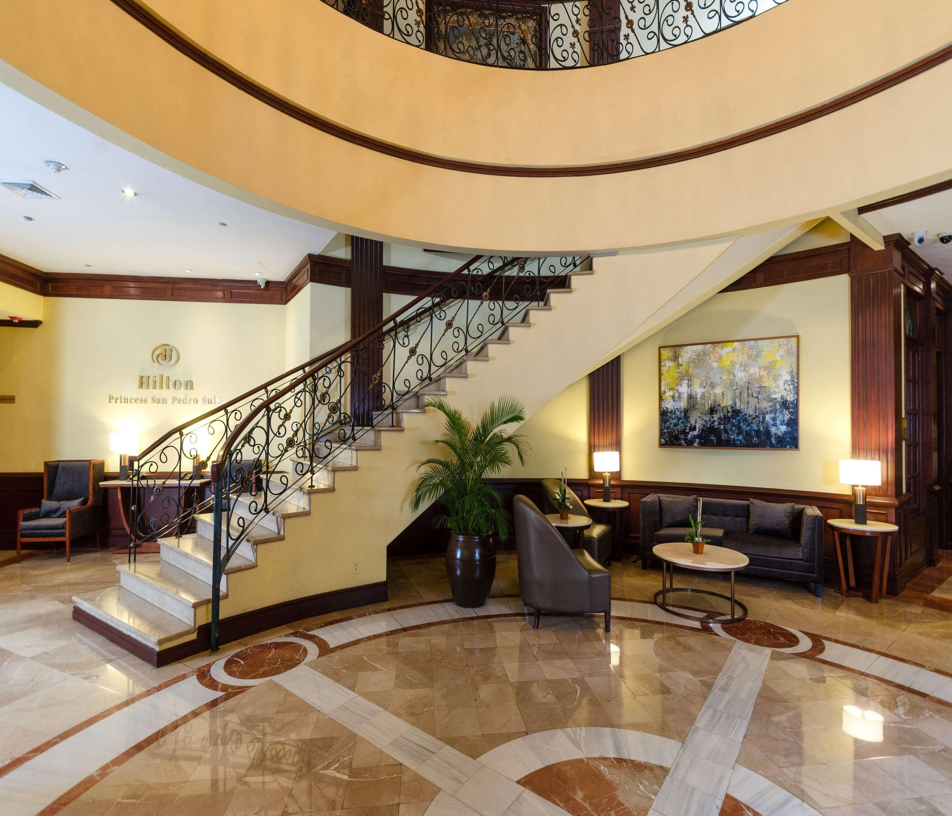 Vista Lobby Hilton Princess San Pedro Sula