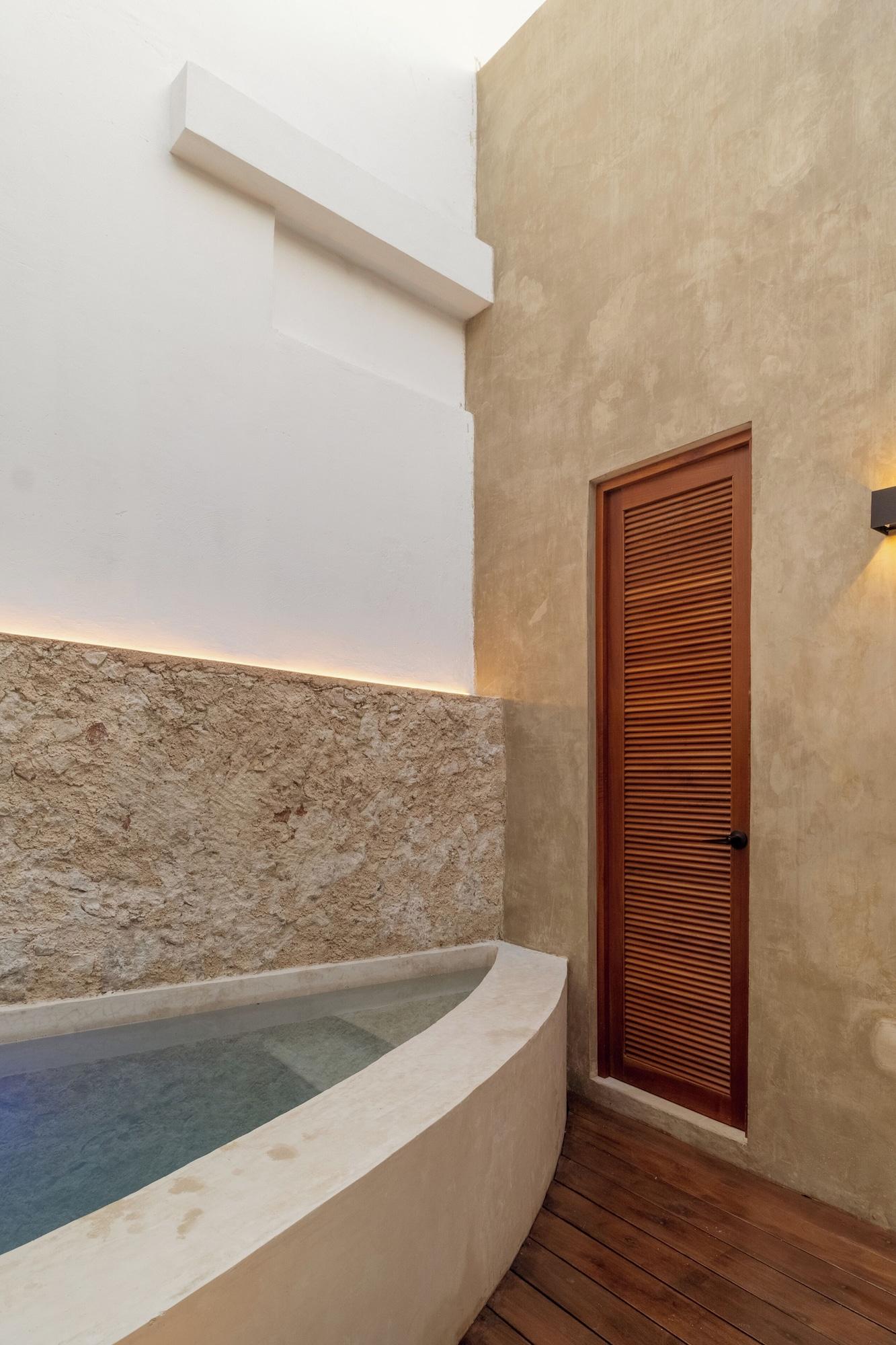 Vista Piscina Casa Tunkul
