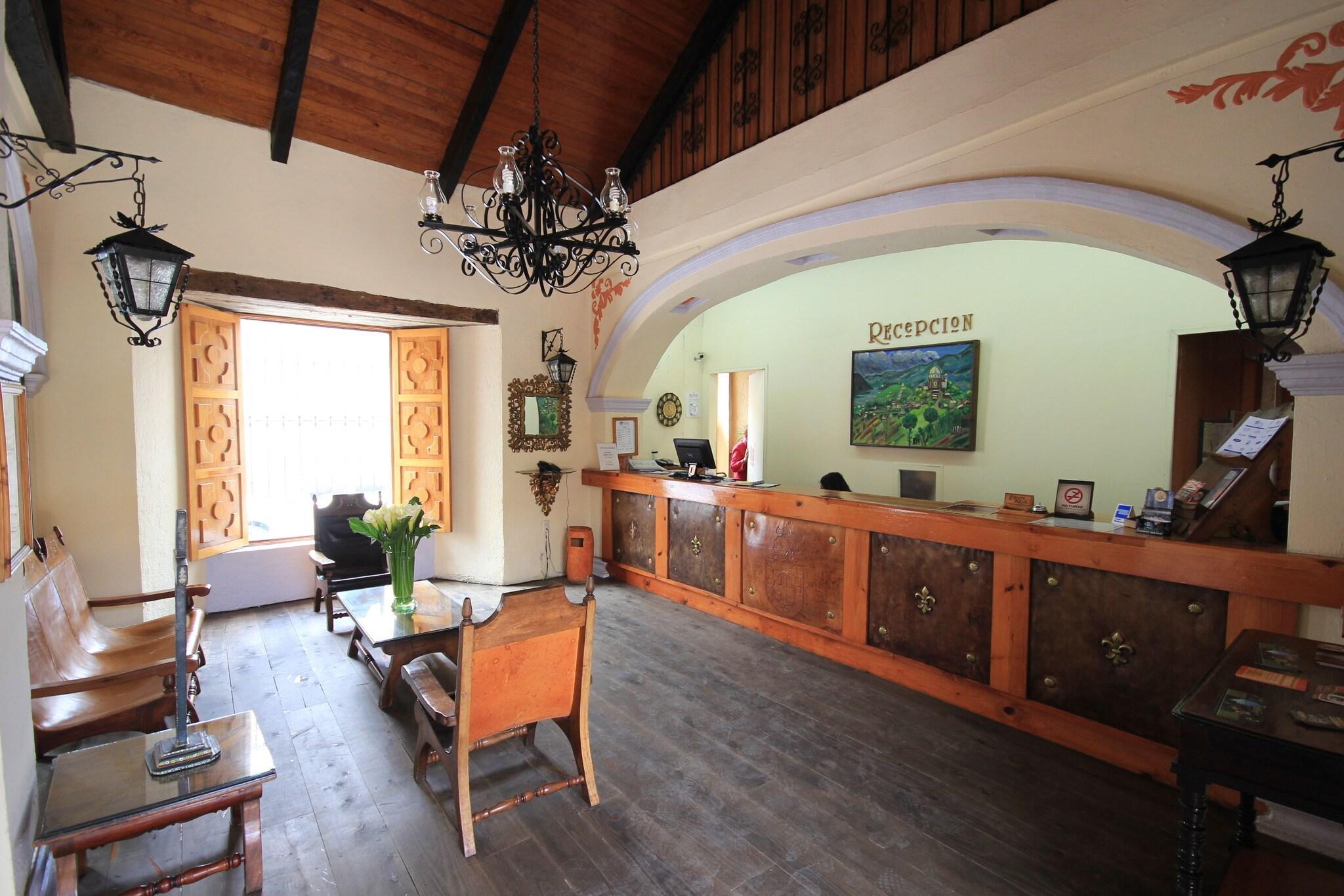 Vista Lobby Hotel Diego de Mazariegos