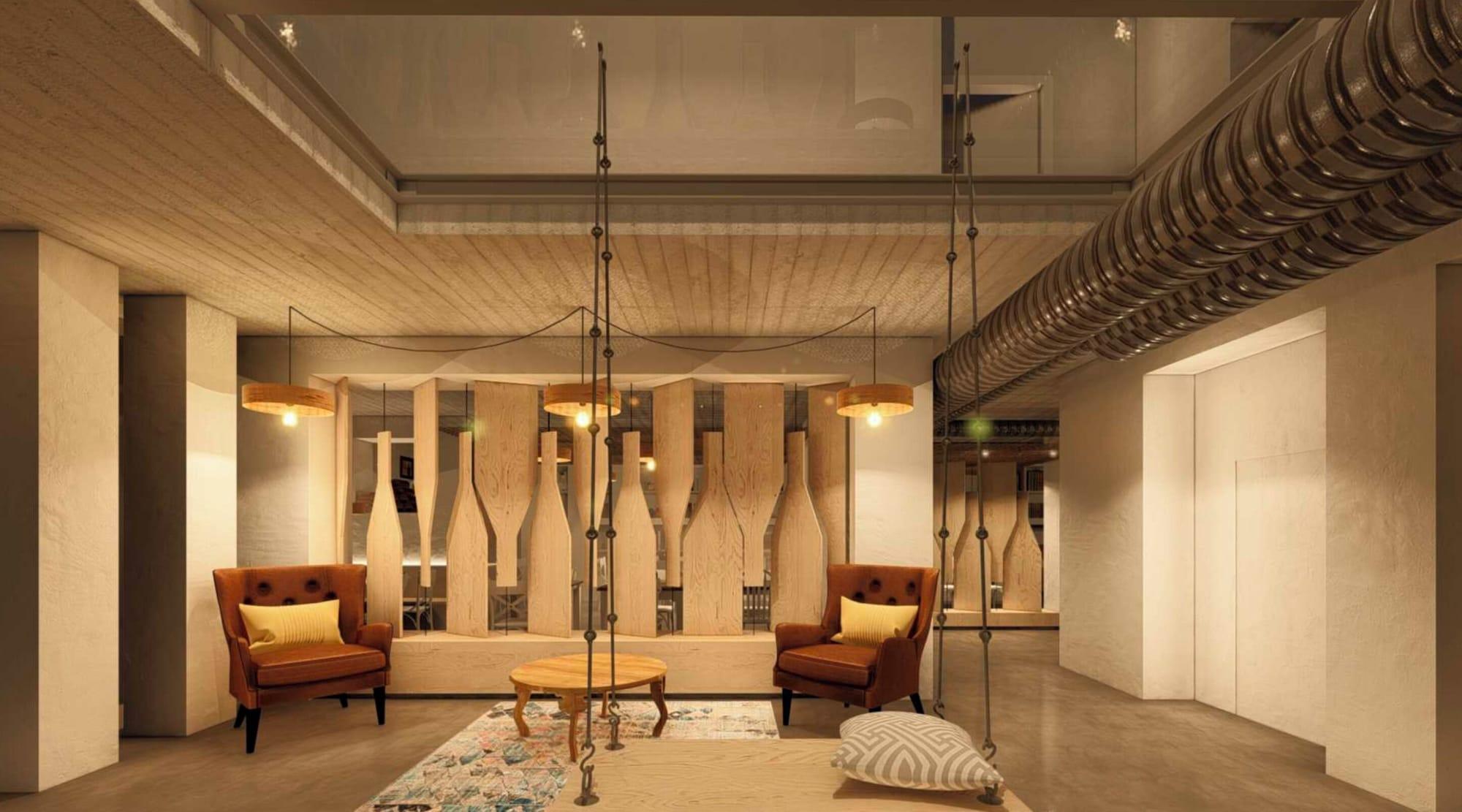 Vista Lobby Terra Buona Rooms