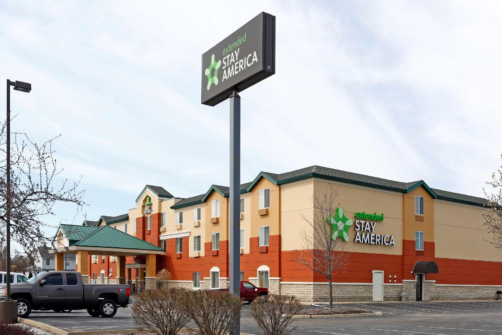 Vista Exterior Extended Stay America Suites Findlay Tiffin Avenue