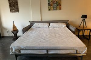 Alquiler Vacacional - "ARAGO "SUR LA RAMBLA.Appart moderne tout confort: Air C, garage,Asc,gde terrasse.