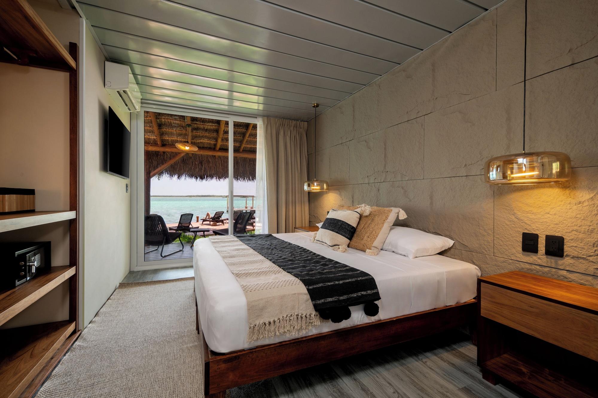 Habitación Casa Aakal Lagoon Front