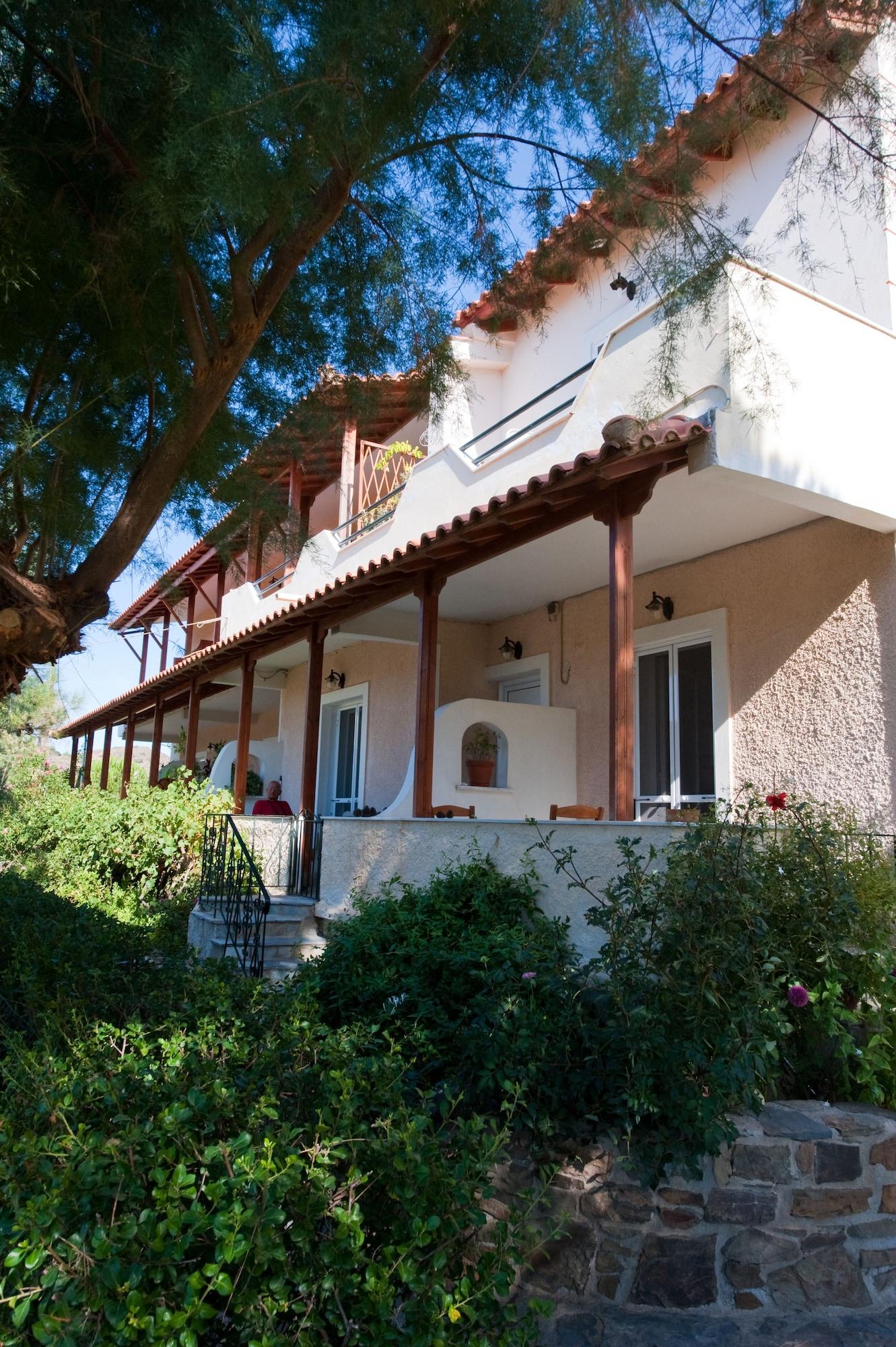 Vista Exterior Zorbas Volissos Apartments Chios