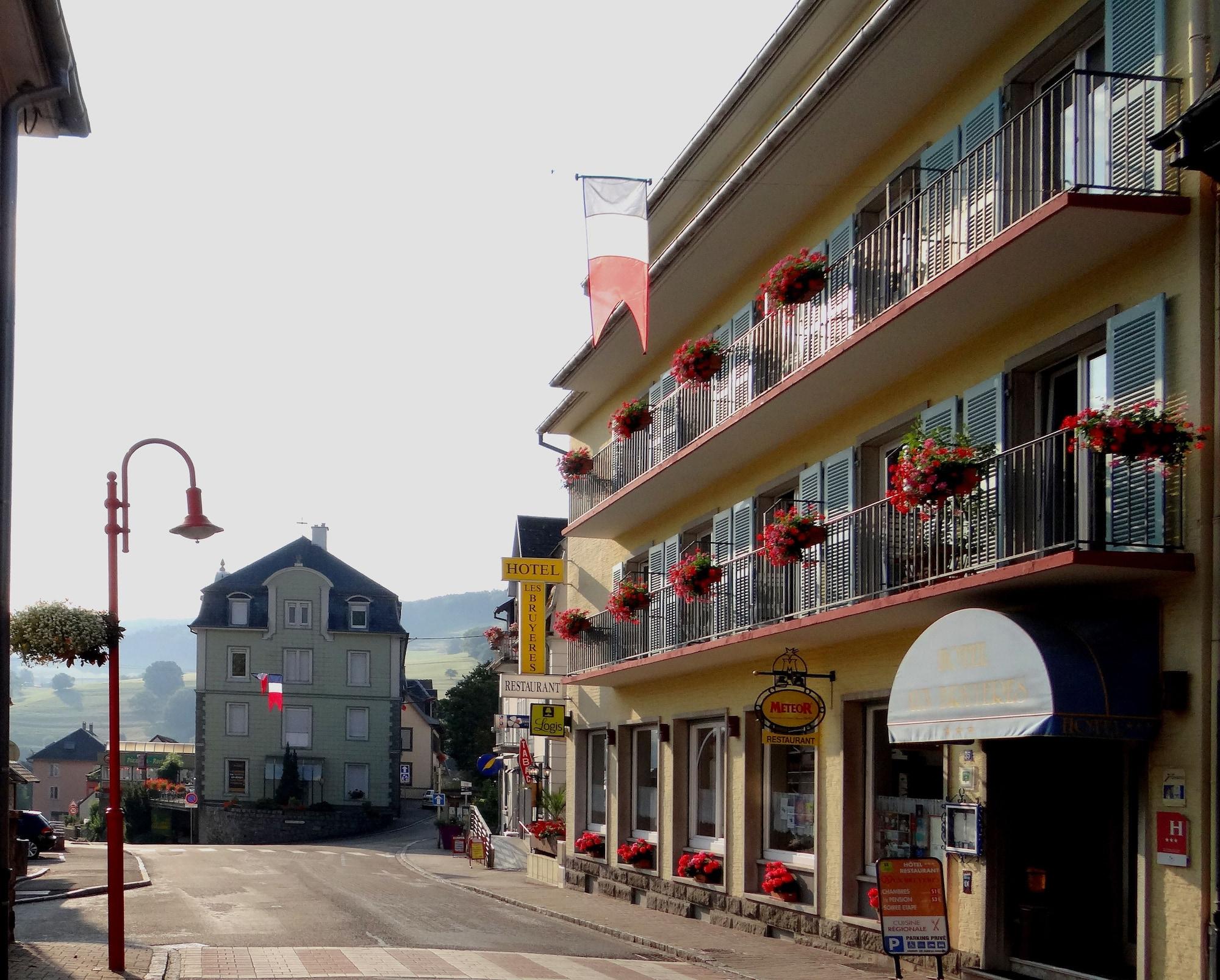 Vista Exterior Hotel Restaurant Aux Bruyères
