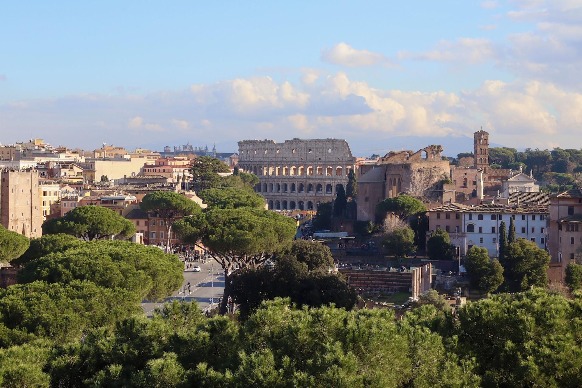 Vista Exterior Residenza Roma Imperiale