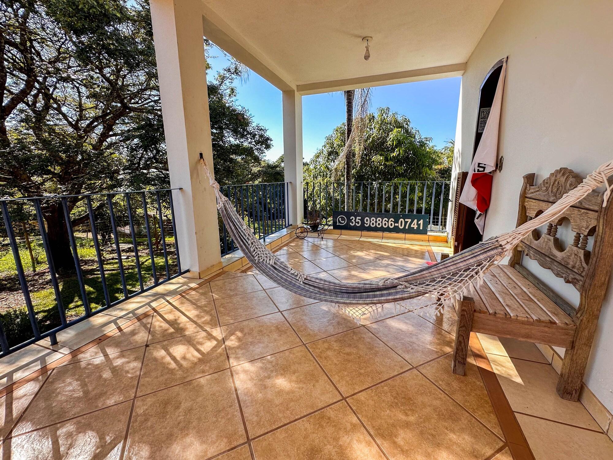 Vista Lobby Pousada Vale das Primaveras