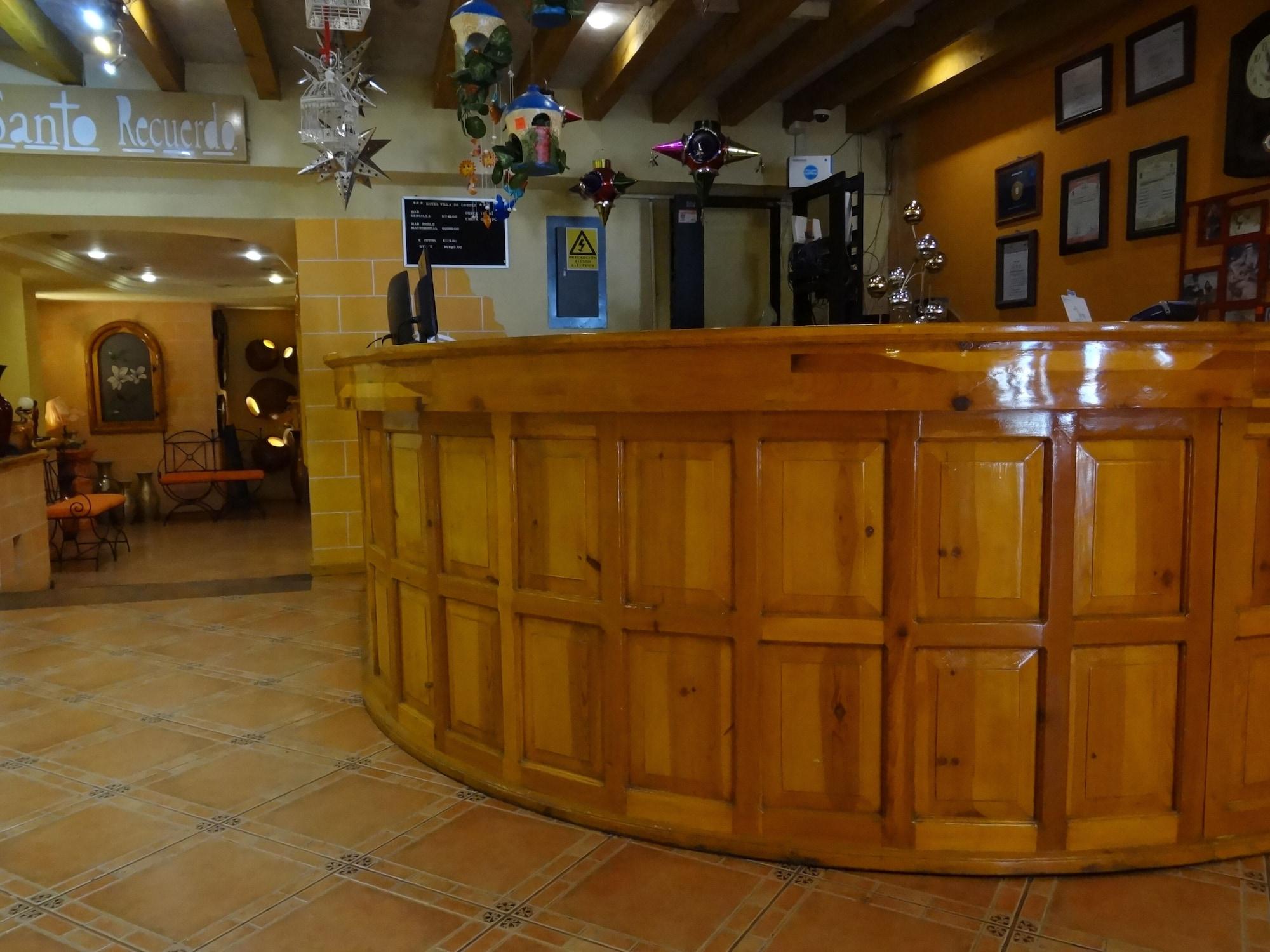 Vista Lobby Hotel Villa De Cortez