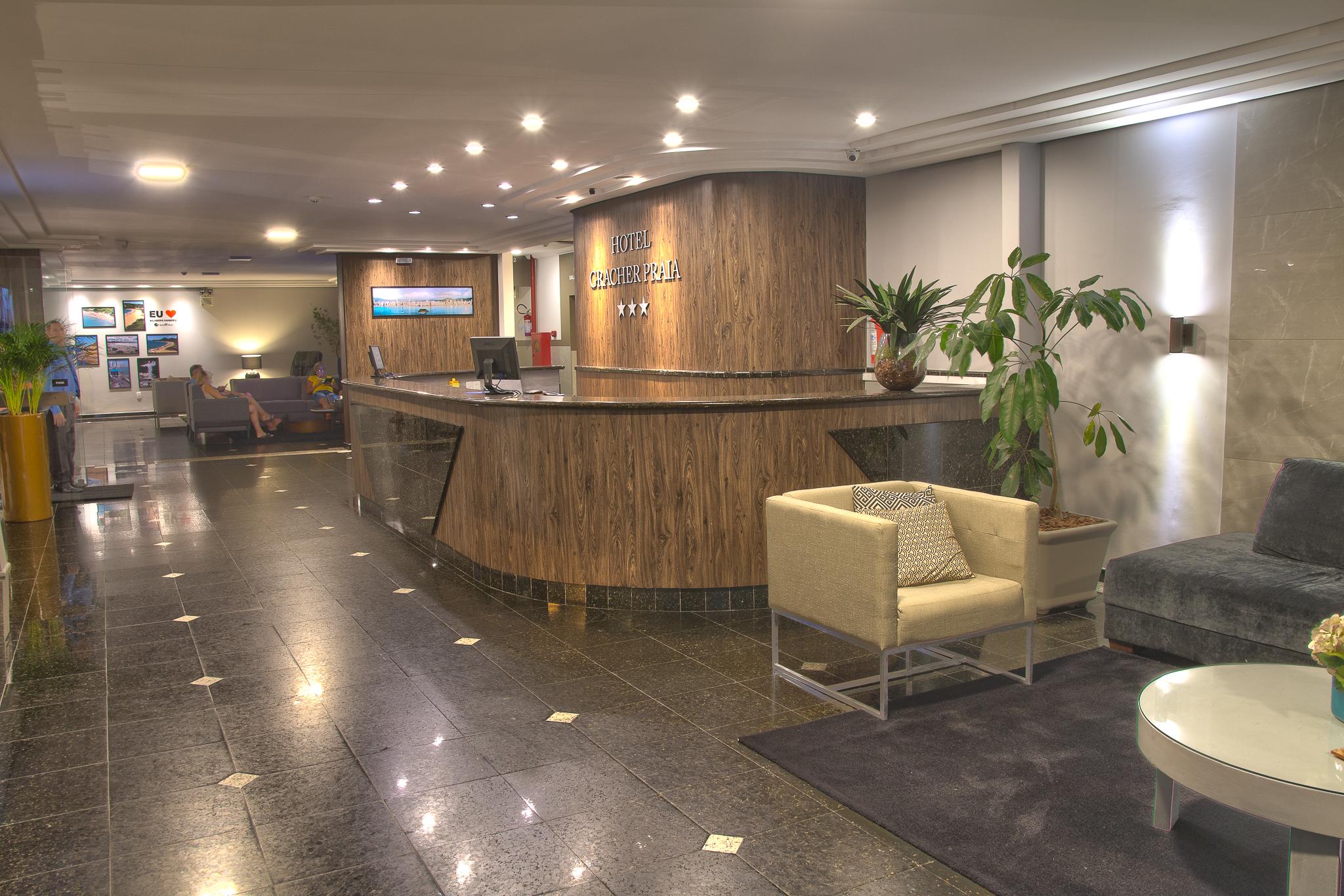 Vista Lobby Hotel Gracher Praia