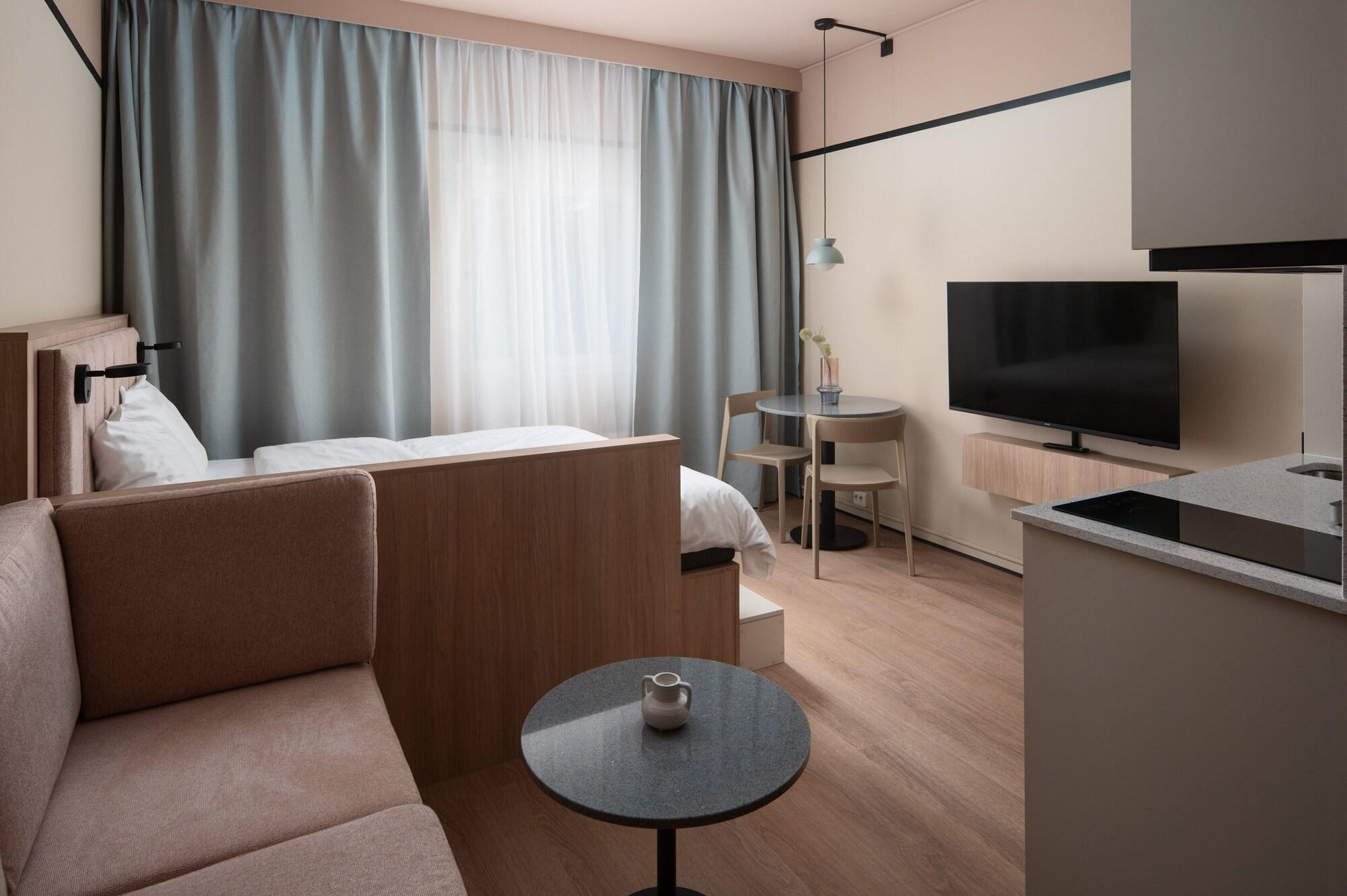 Equipamiento de Habitación Sky Hotel Apartments Stockholm