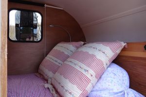 Alojamiento - MINI CARAVANE VINTAGE TEARDROP 2 PLACES