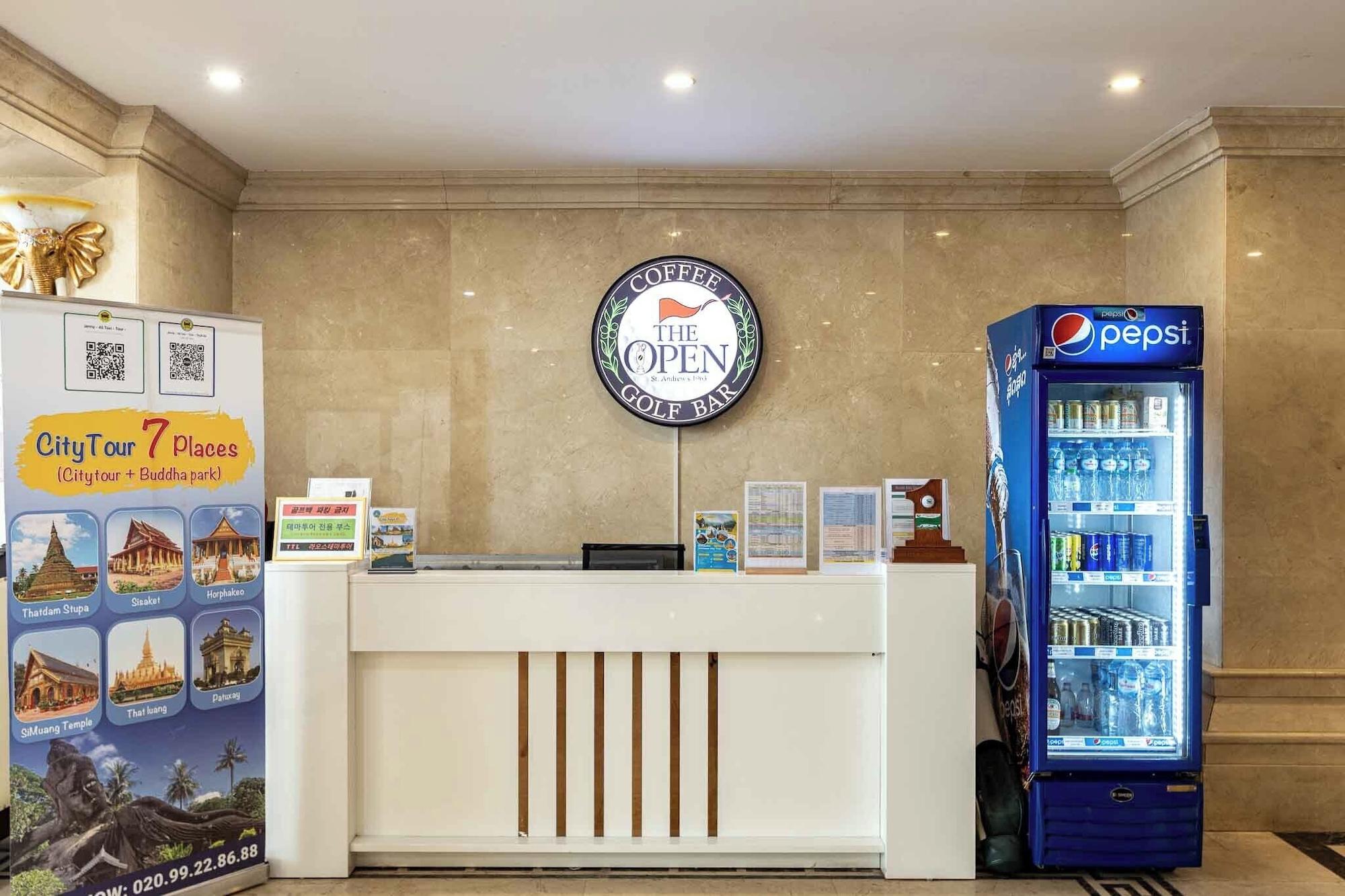 Vista Lobby Aaron Vientiane Hotel