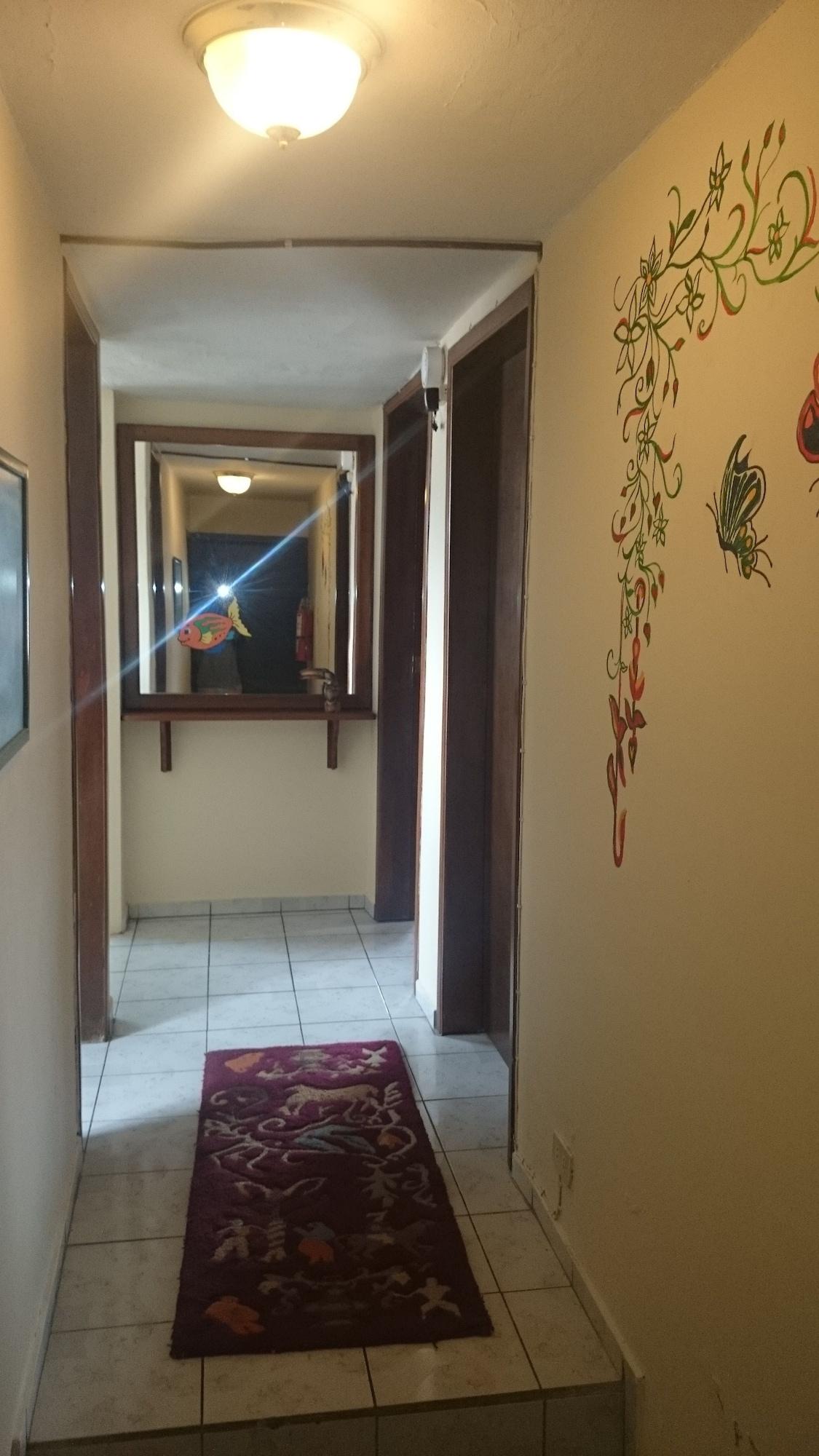 Vista Lobby The Quito Guest House with Yellow Balconies