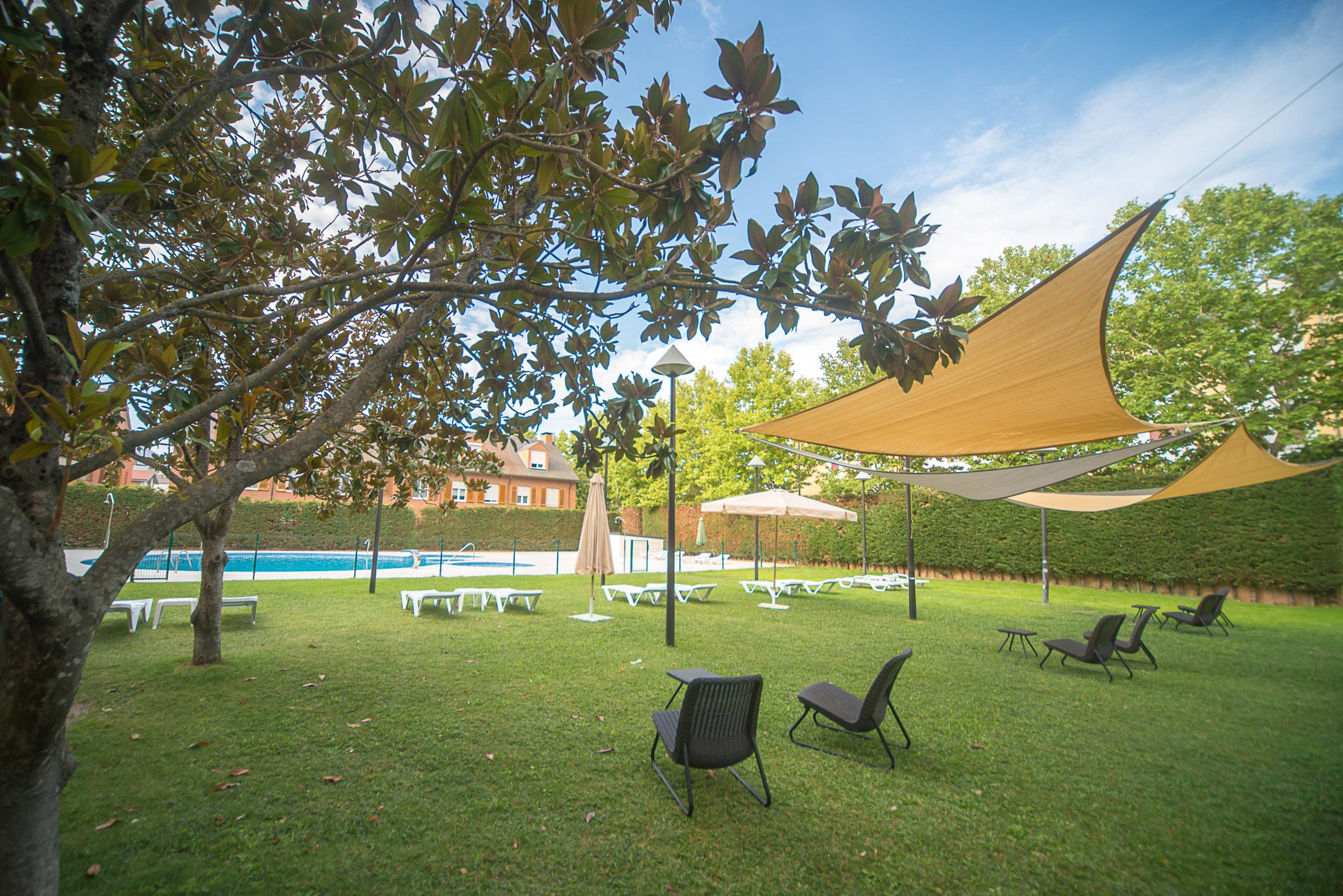 Vista Piscina Oroel Hotel & SPA