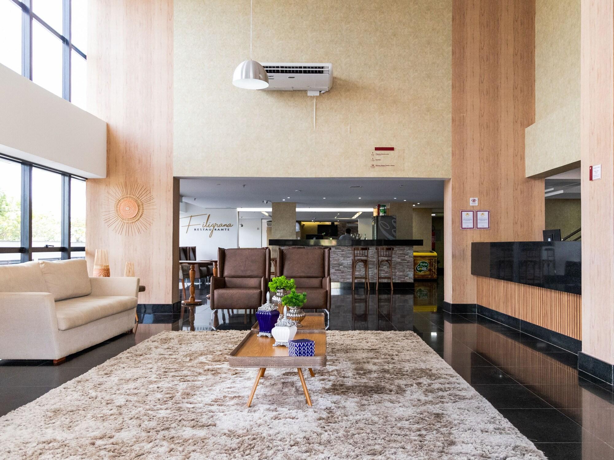 Vista Lobby Vivence Suites Hotel Palmas