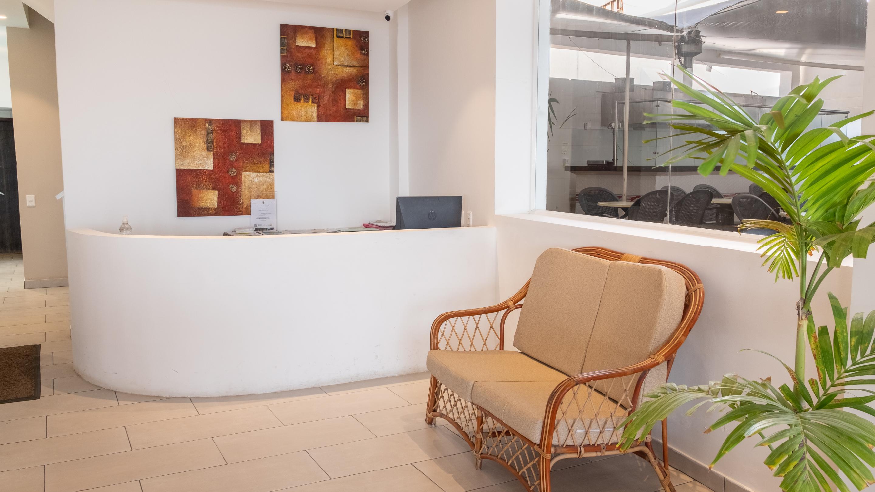 Vista Lobby Hotel Portobelo beach