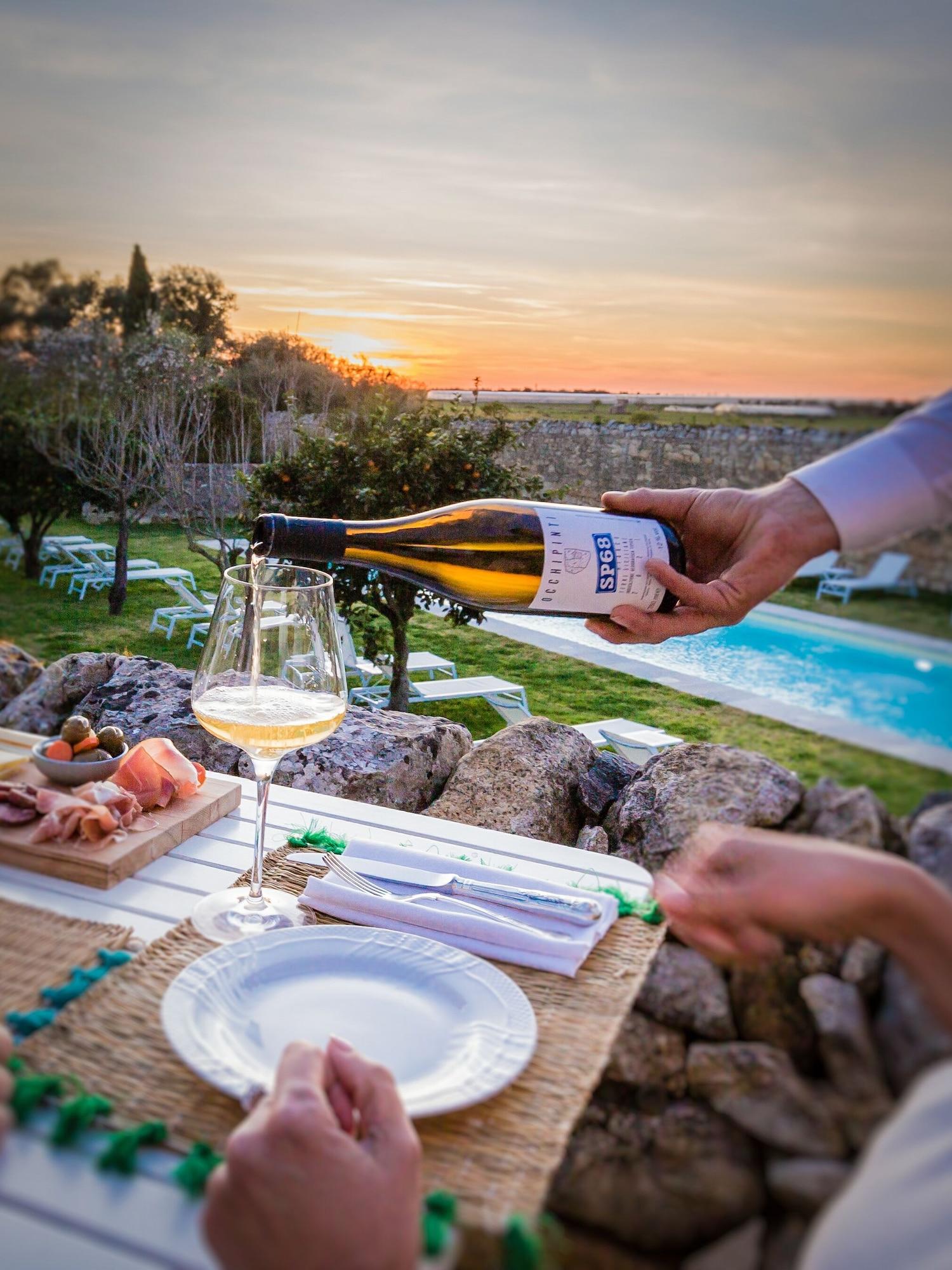 Vista Exterior Baglio Occhipinti