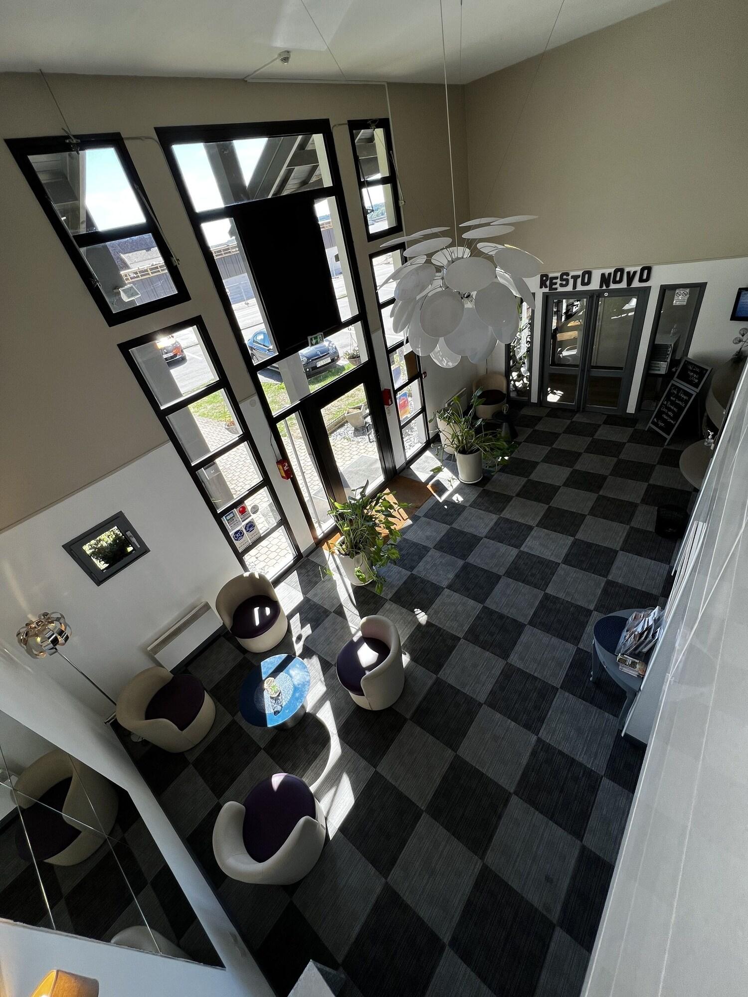 Vista Lobby Hôtel Inn Design Langres Resto Novo