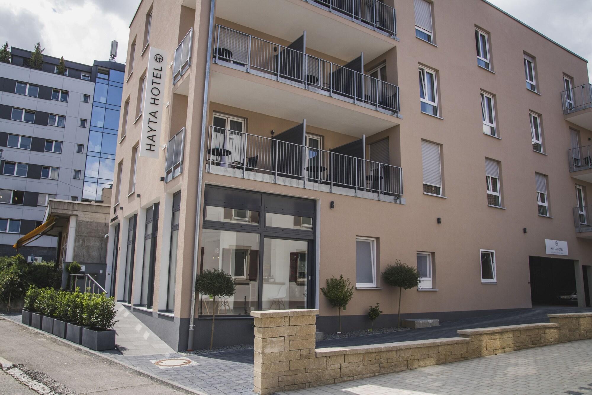 Vista Exterior Hayta Hotel Stuttgart Airport Messe