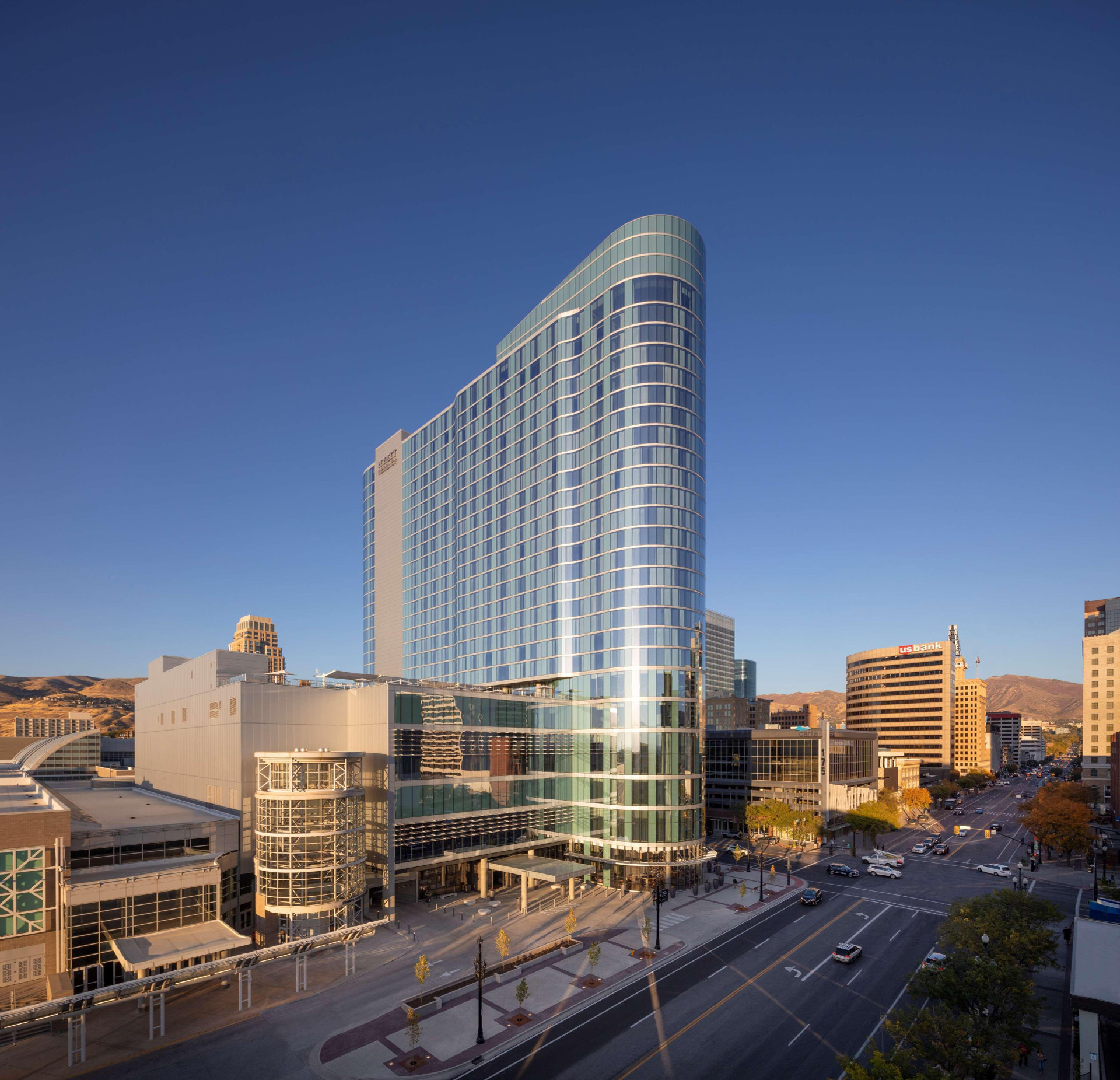 Vista Exterior Hyatt Regency Salt Lake City