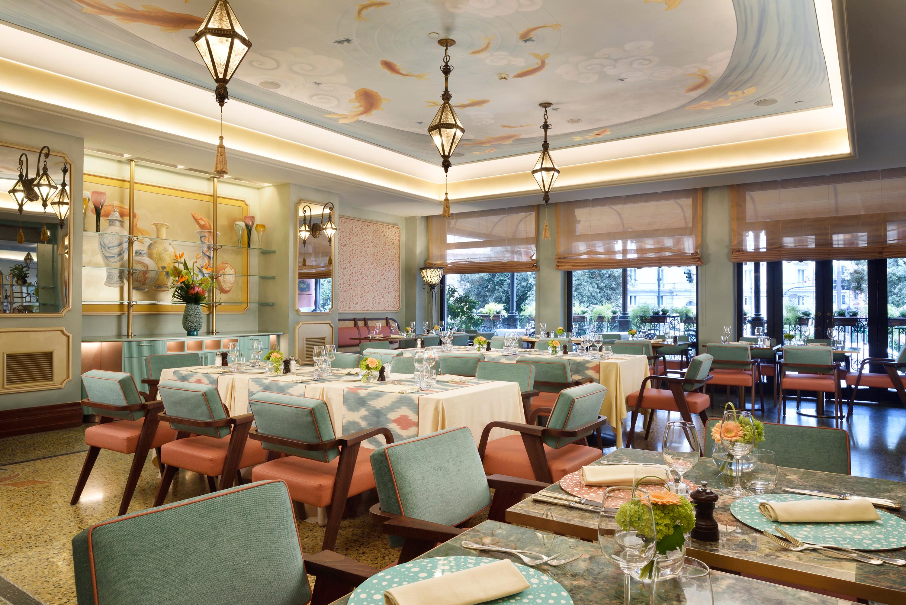 Restaurant Grand Hotel Savoia Genova, Curio Collection by Hilton