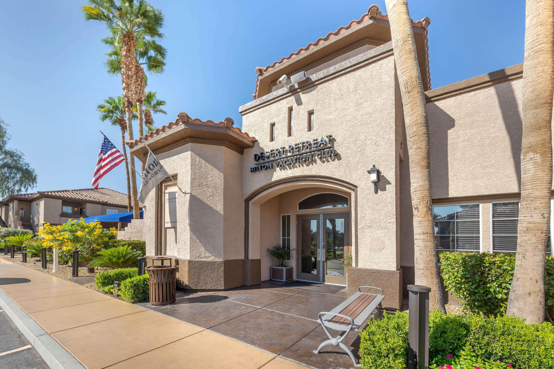Vista Exterior Hilton Vacation Club Desert Retreat Las Vegas