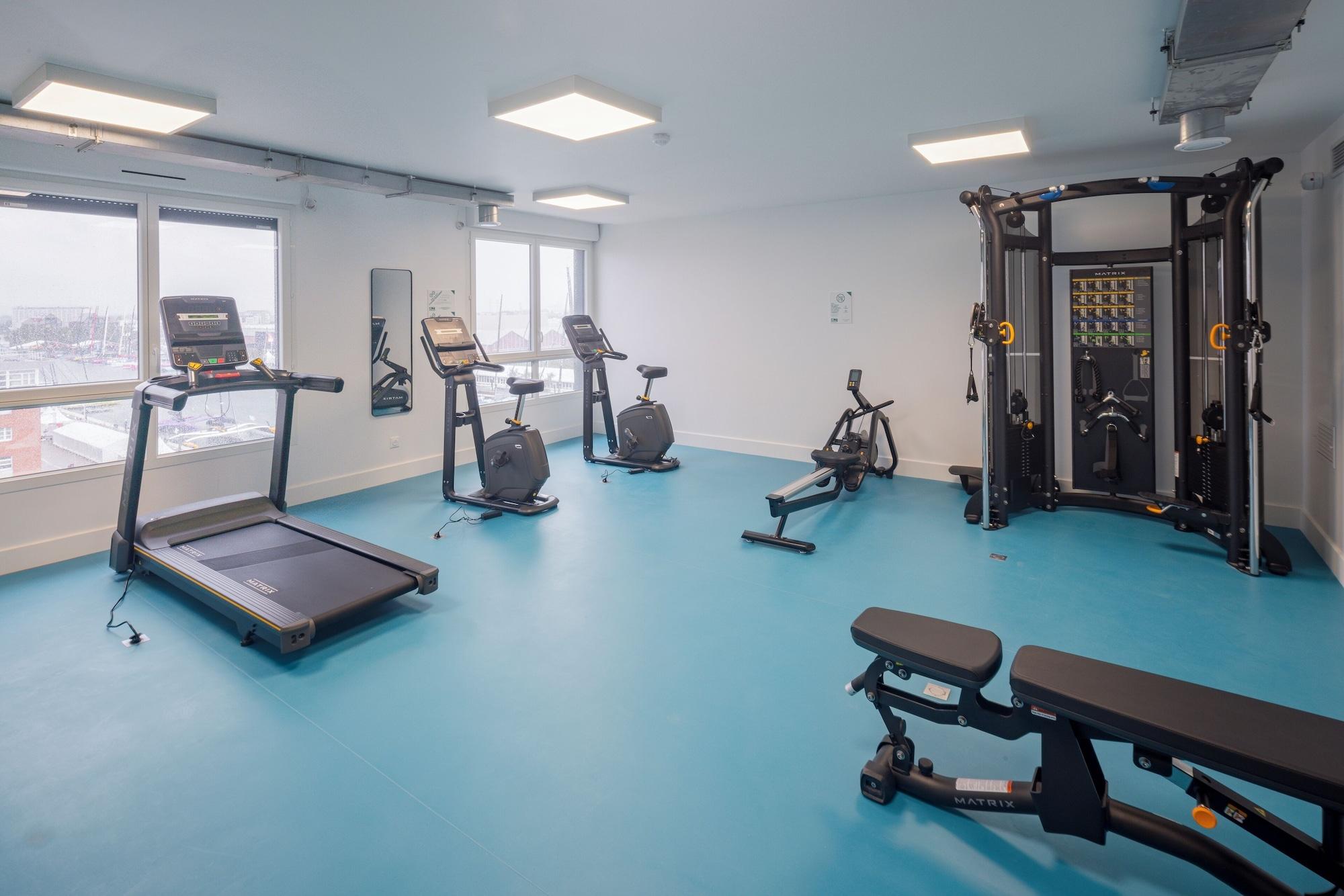 Gimnasio All Suites Appart Hôtel | Le Havre Centre - Les docks