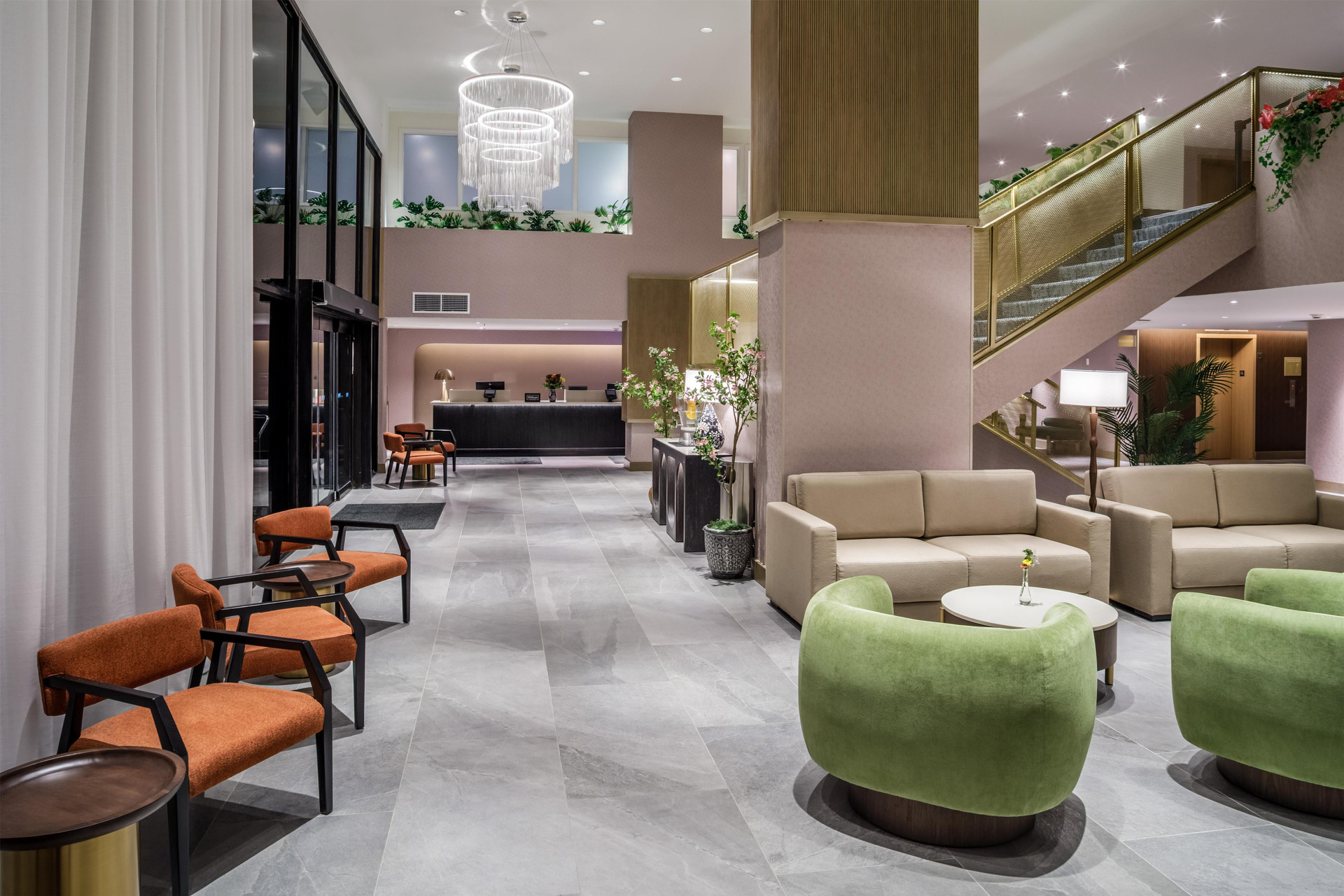 Vista Lobby Doubletree By Hilton Laredo