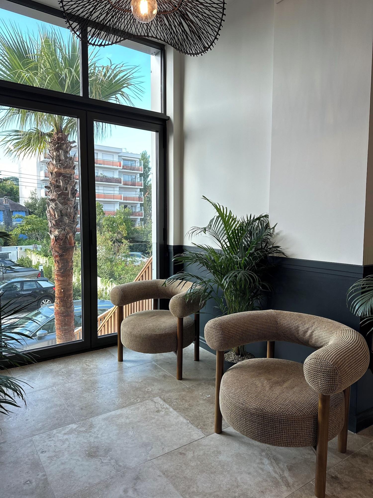 Vista Lobby Les Vagues Hôtel & Spa