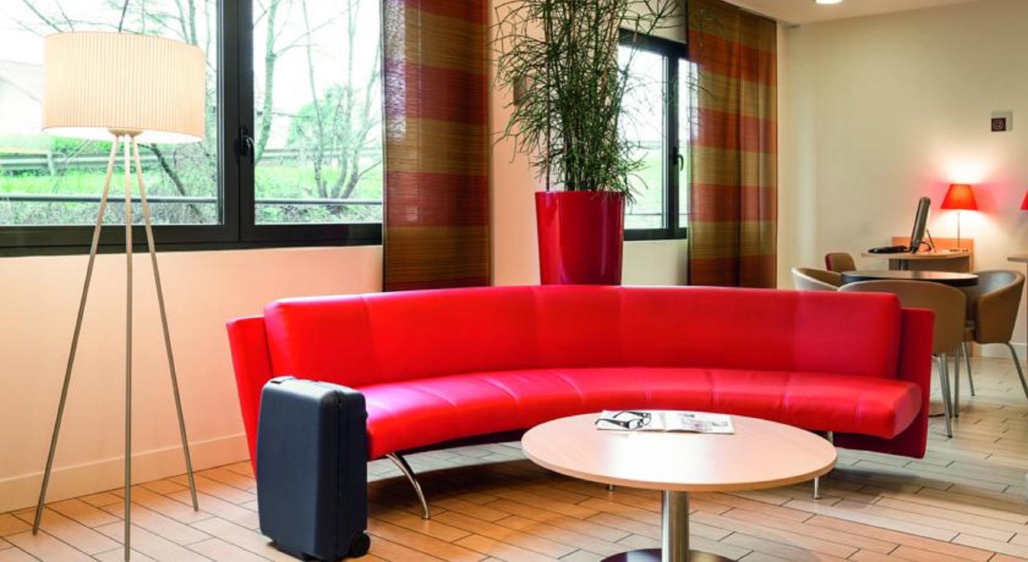Vista Lobby ibis Milano Malpensa Aeroporto