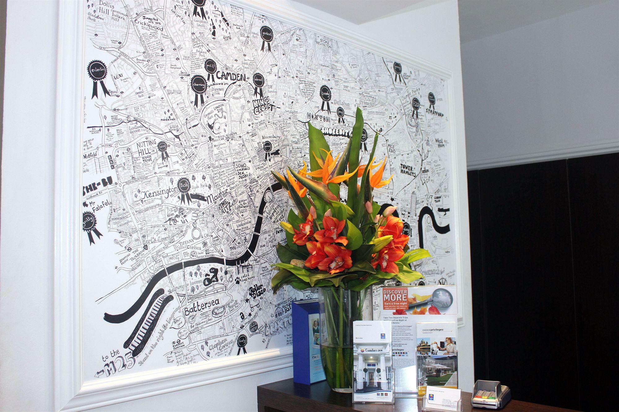 Equipamiento de Habitación Comfort Inn London - Westminster