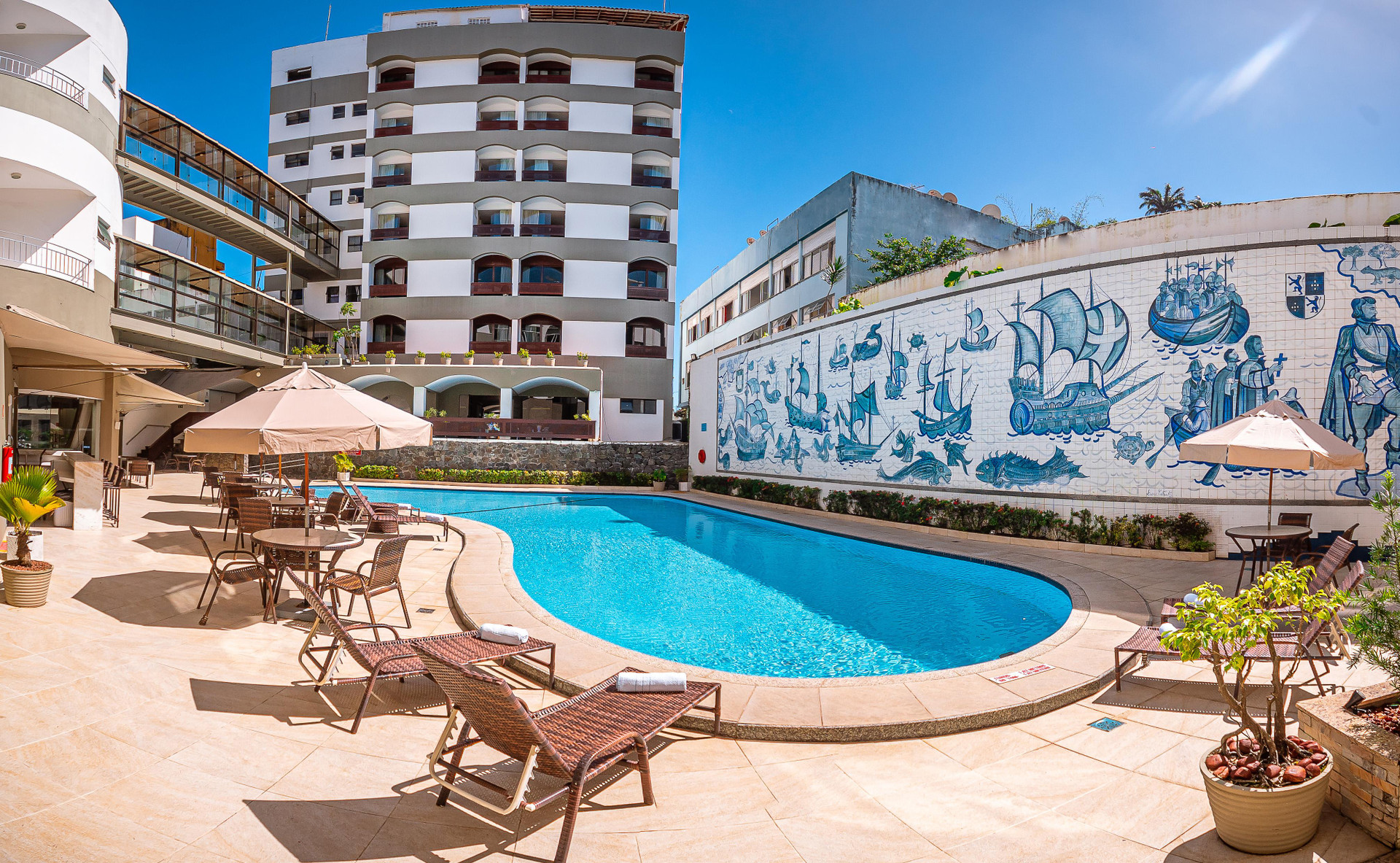 Pool view Grande Hotel da Barra