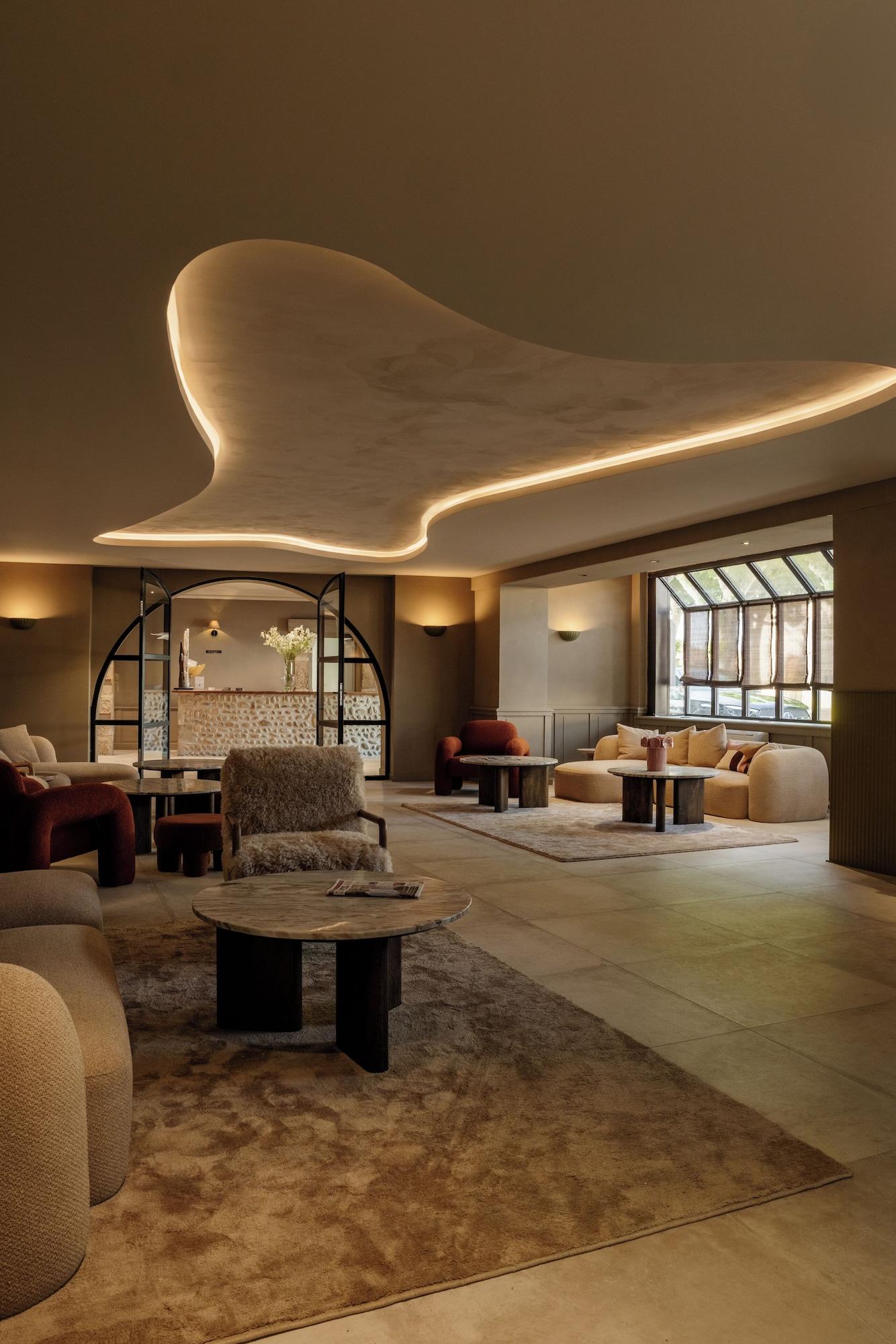 Vista Lobby La Maison Chabran - Hôtel Restaurants