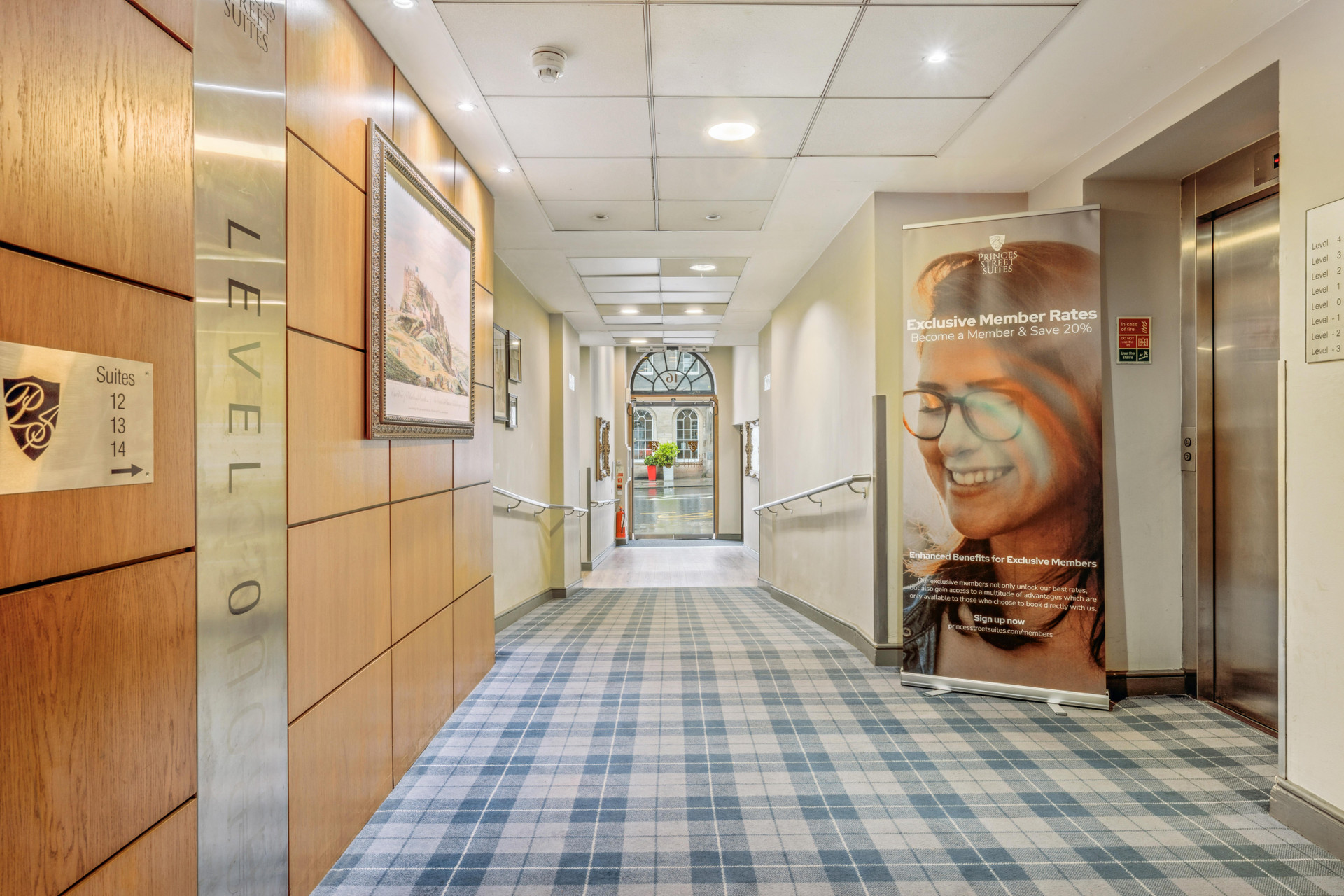 Vista Lobby Princes Street Suites