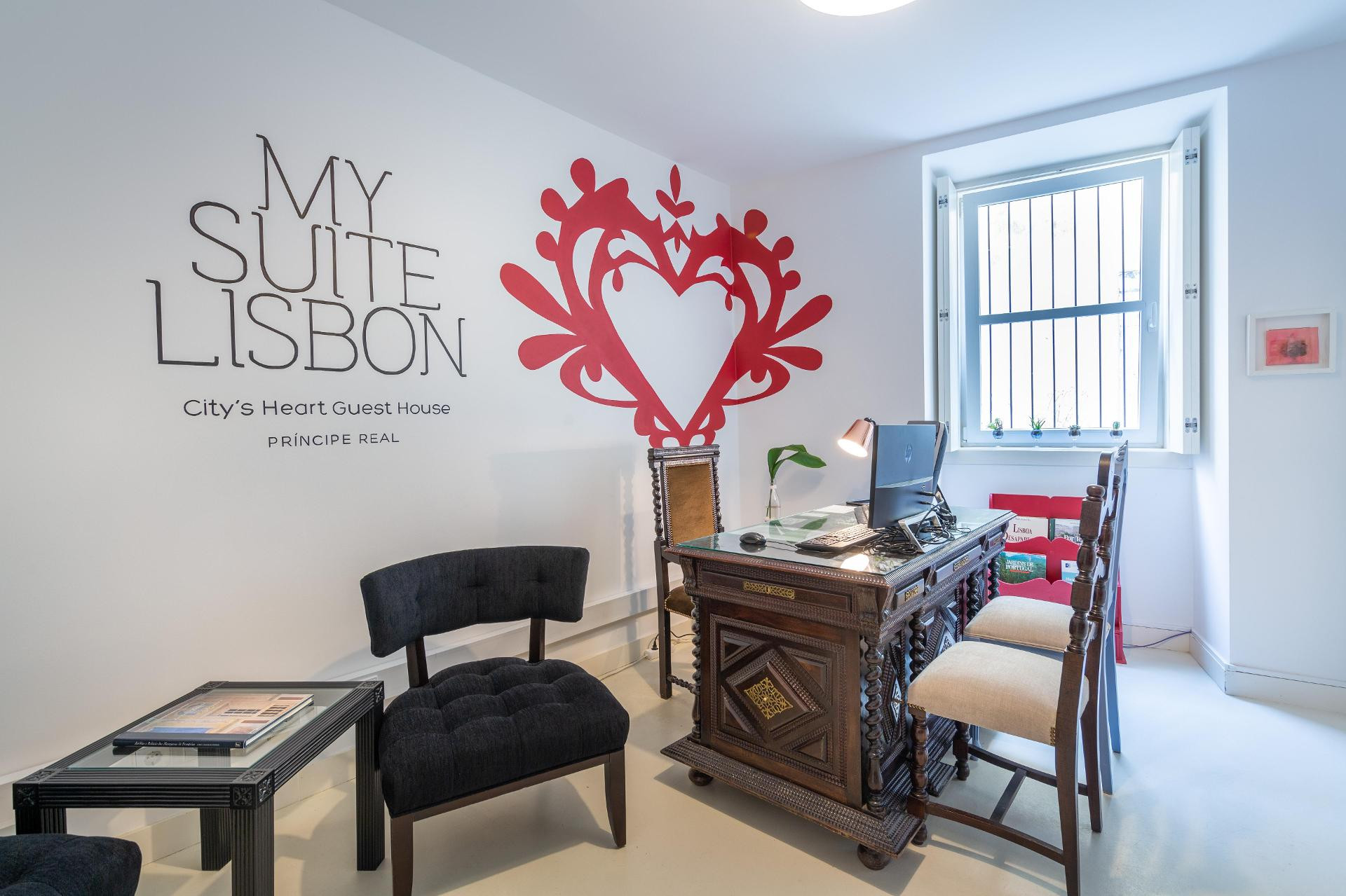 Vista Lobby My Suite Lisbon Serviced Apartments