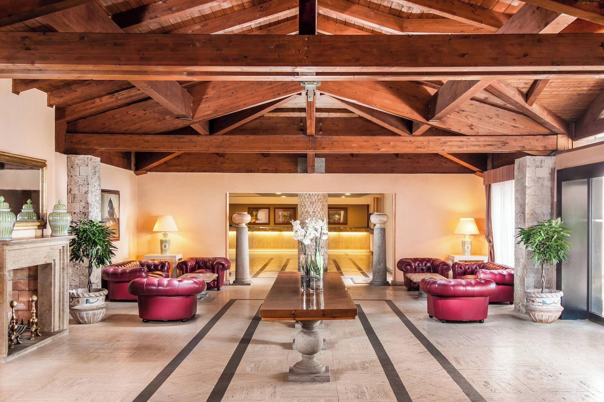 Vista Lobby Sheraton Rome Parco de’ Medici