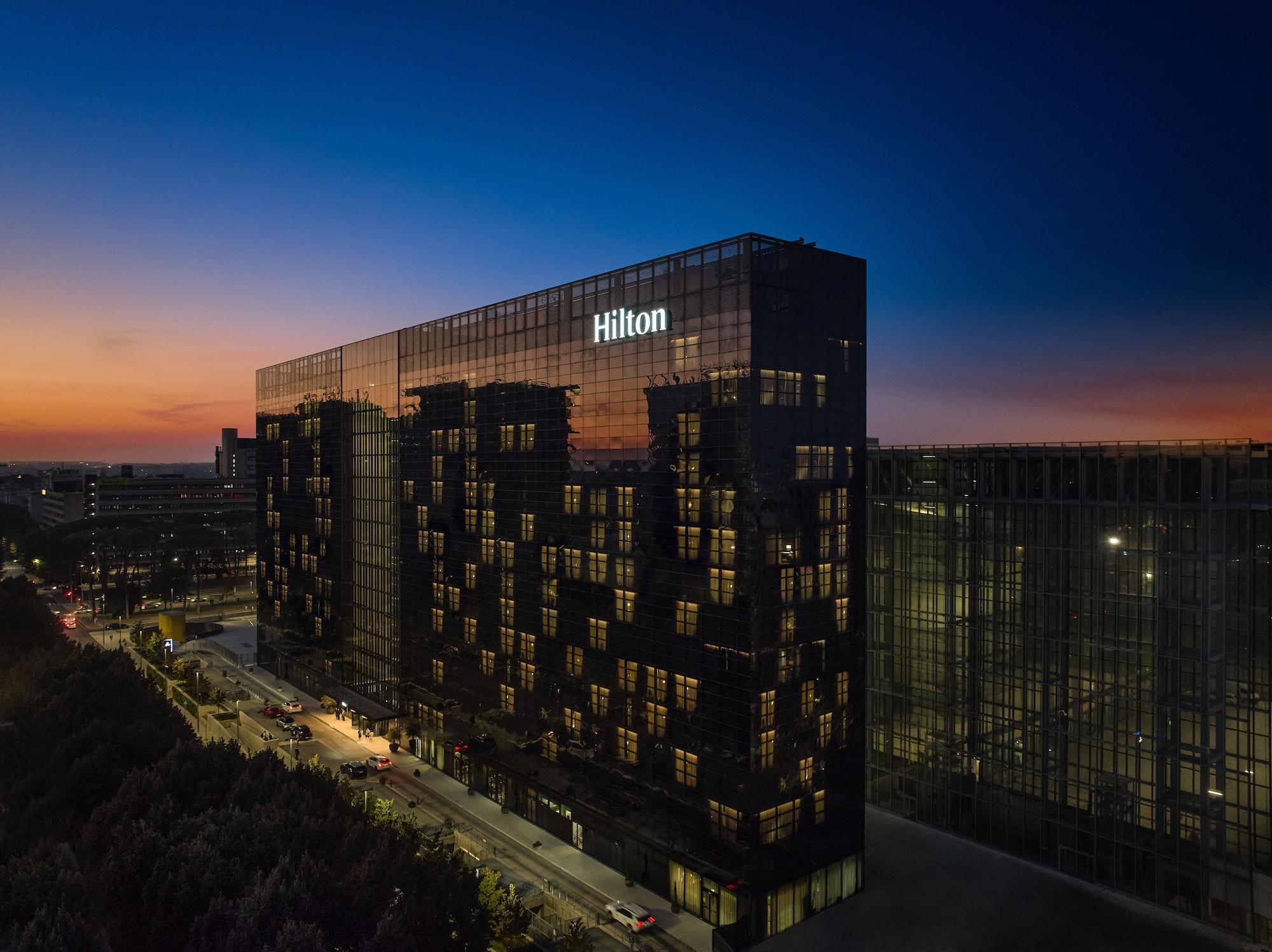 Vista Exterior Hilton Rome Eur La Lama