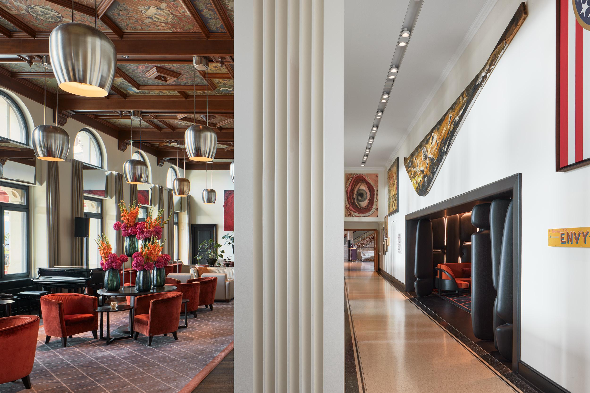 Vista Lobby The Dolder Grand