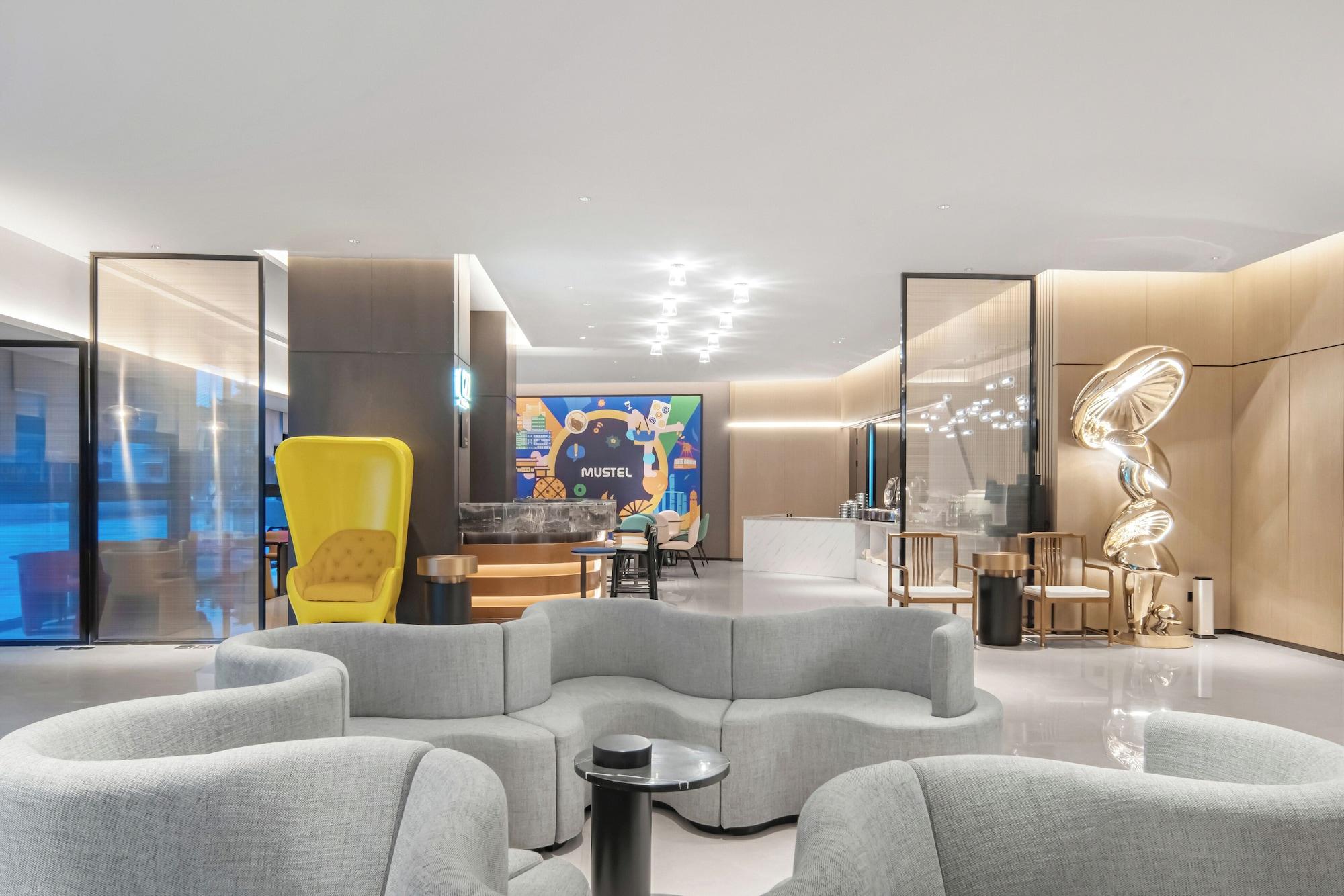 Vista Lobby THE MUSTEL HOTEL CHONGQING. HONGYADONG
