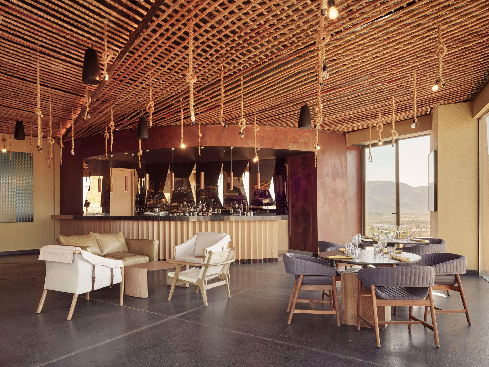 Bar/Salón Banyan Tree Veya Valle De Guadalupe