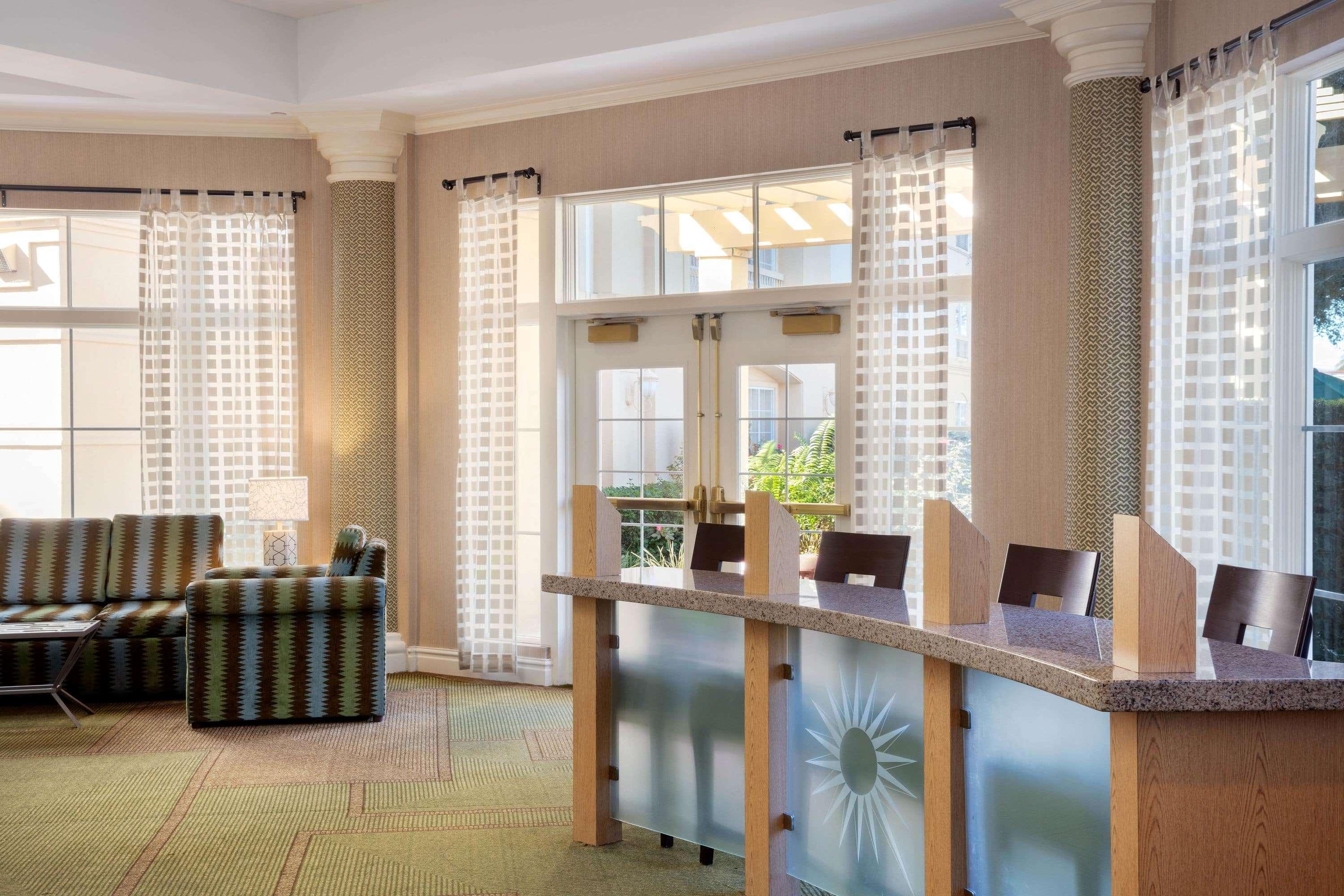Vista Lobby La Quinta Inn & Suites Ocala