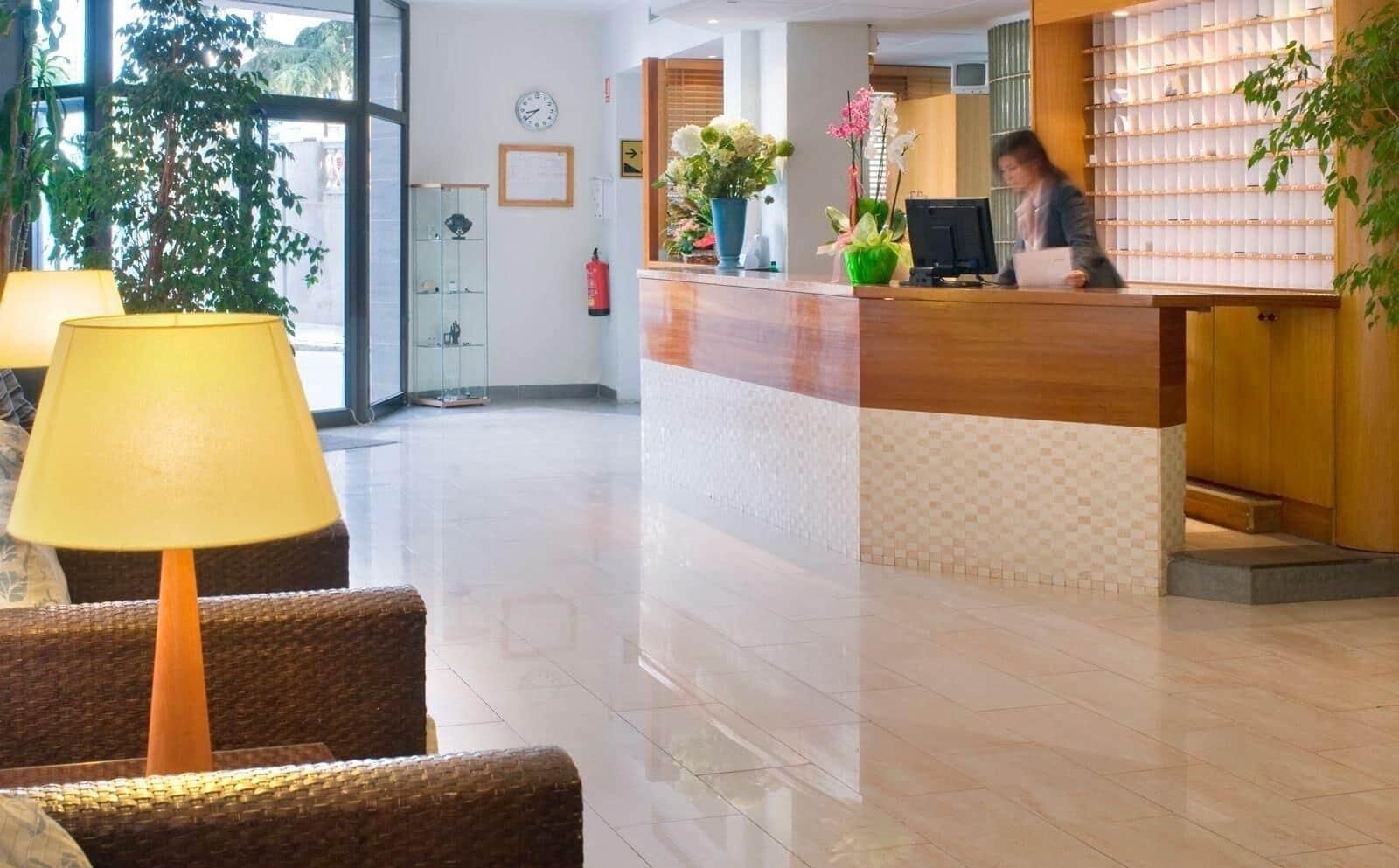 Vista Lobby Hotel Mercè