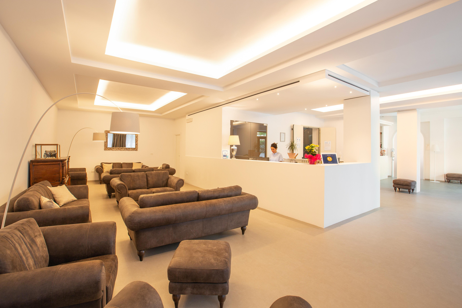 Vista Lobby Hotel Falcone